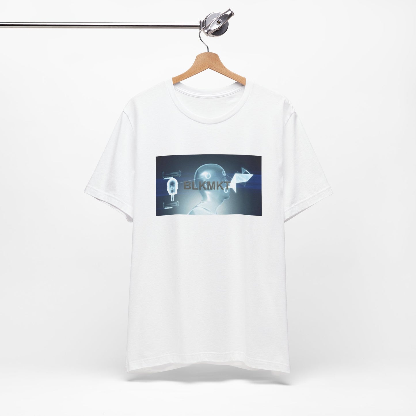 BLKMKT™ Headshot Unisex Jersey Short Sleeve Tee