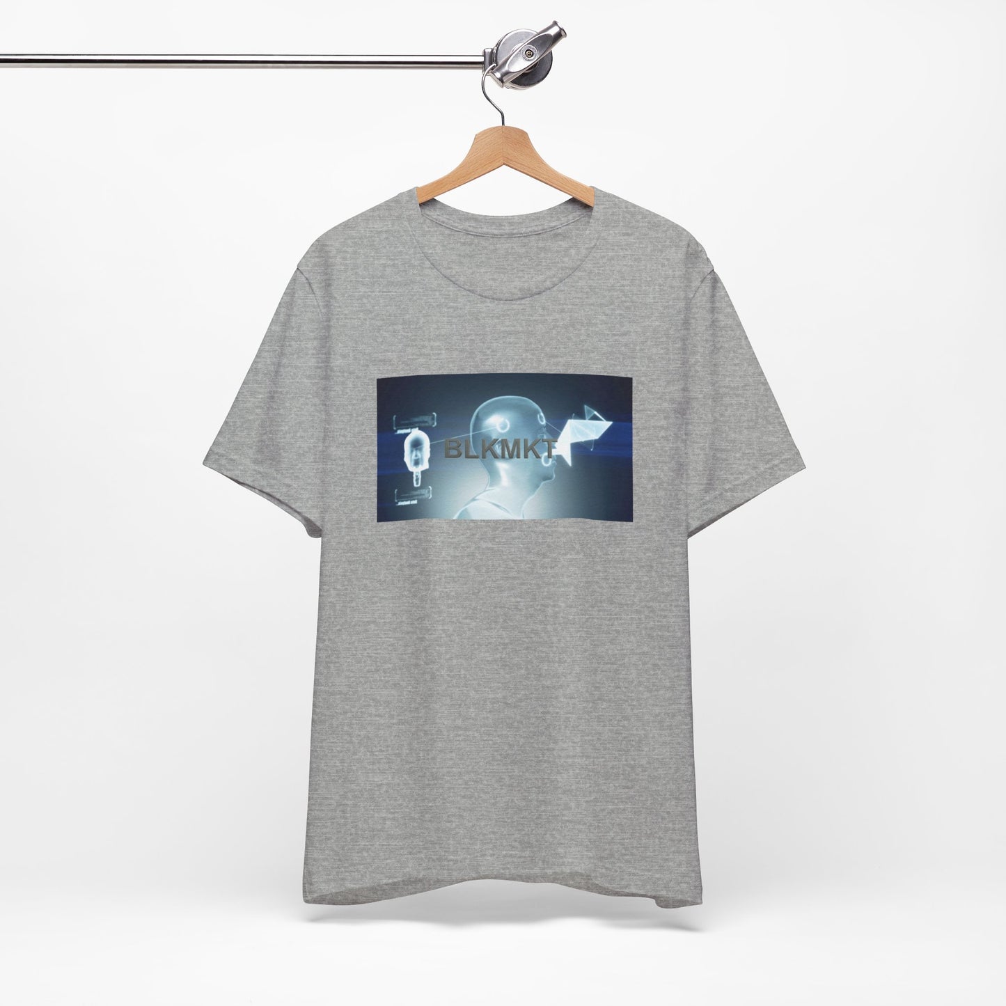 BLKMKT™ Headshot Unisex Jersey Short Sleeve Tee