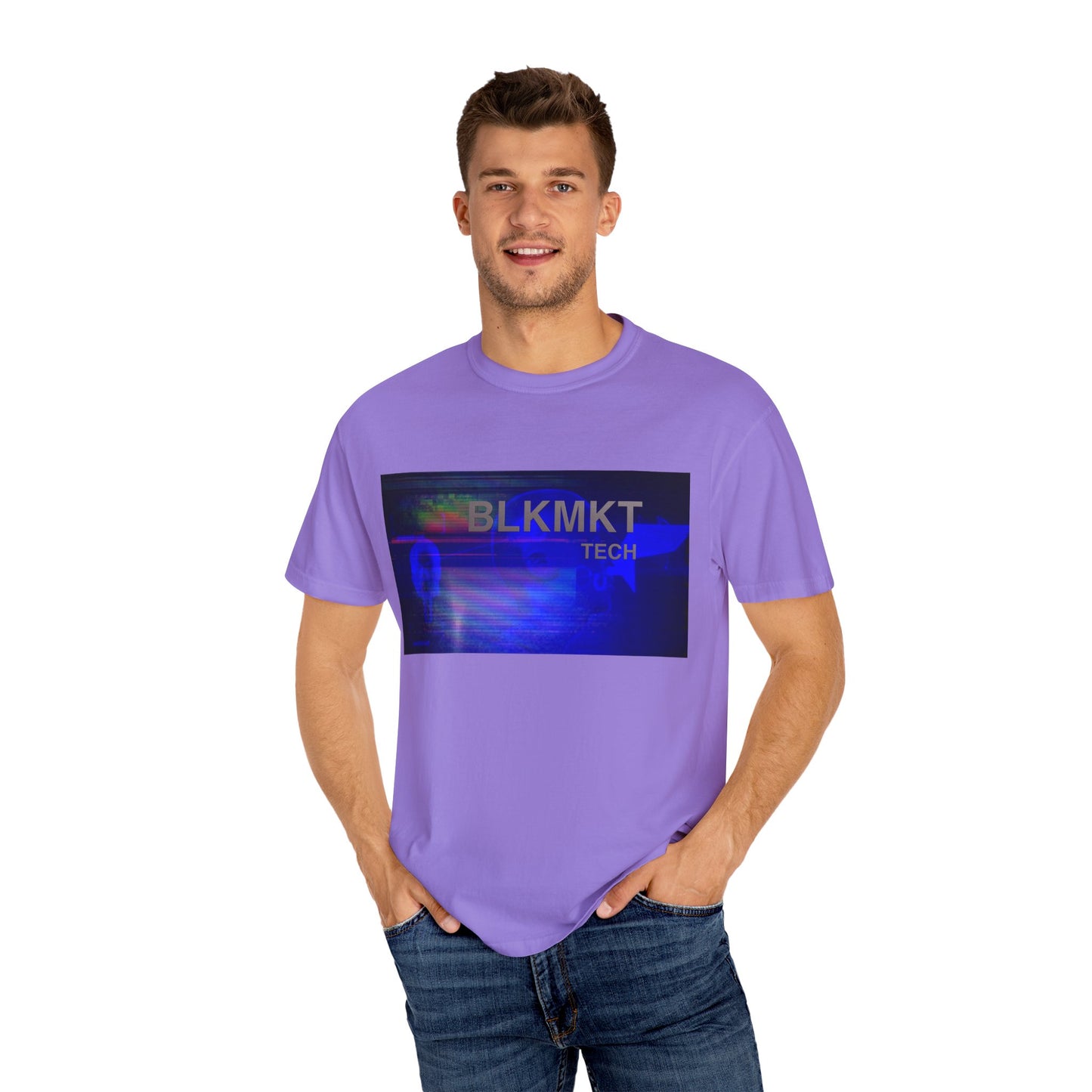 BLKMKT Tech™ Unisex Garment-Dyed T-shirt