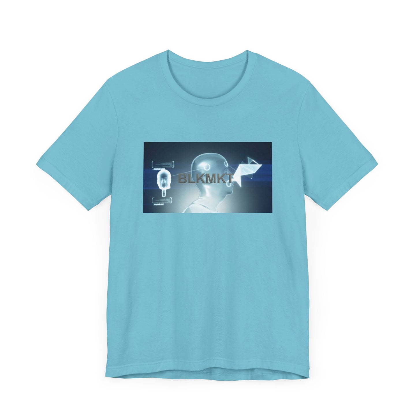 BLKMKT™ Headshot Unisex Jersey Short Sleeve Tee