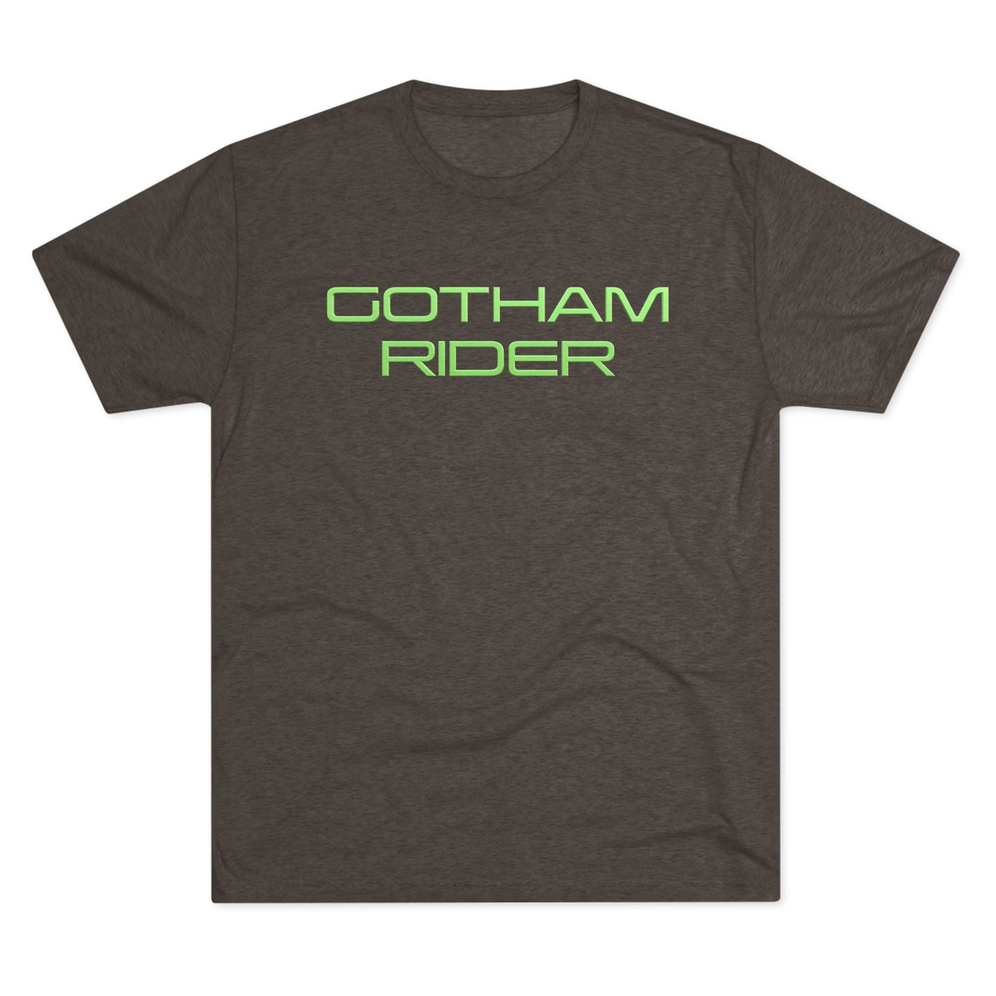 Gotham Rider Green Print Unisex Crew Tee, Graphic T-Shirt for Social Activism, Digital Rights Awareness, Casual Wear, Gift for Activists