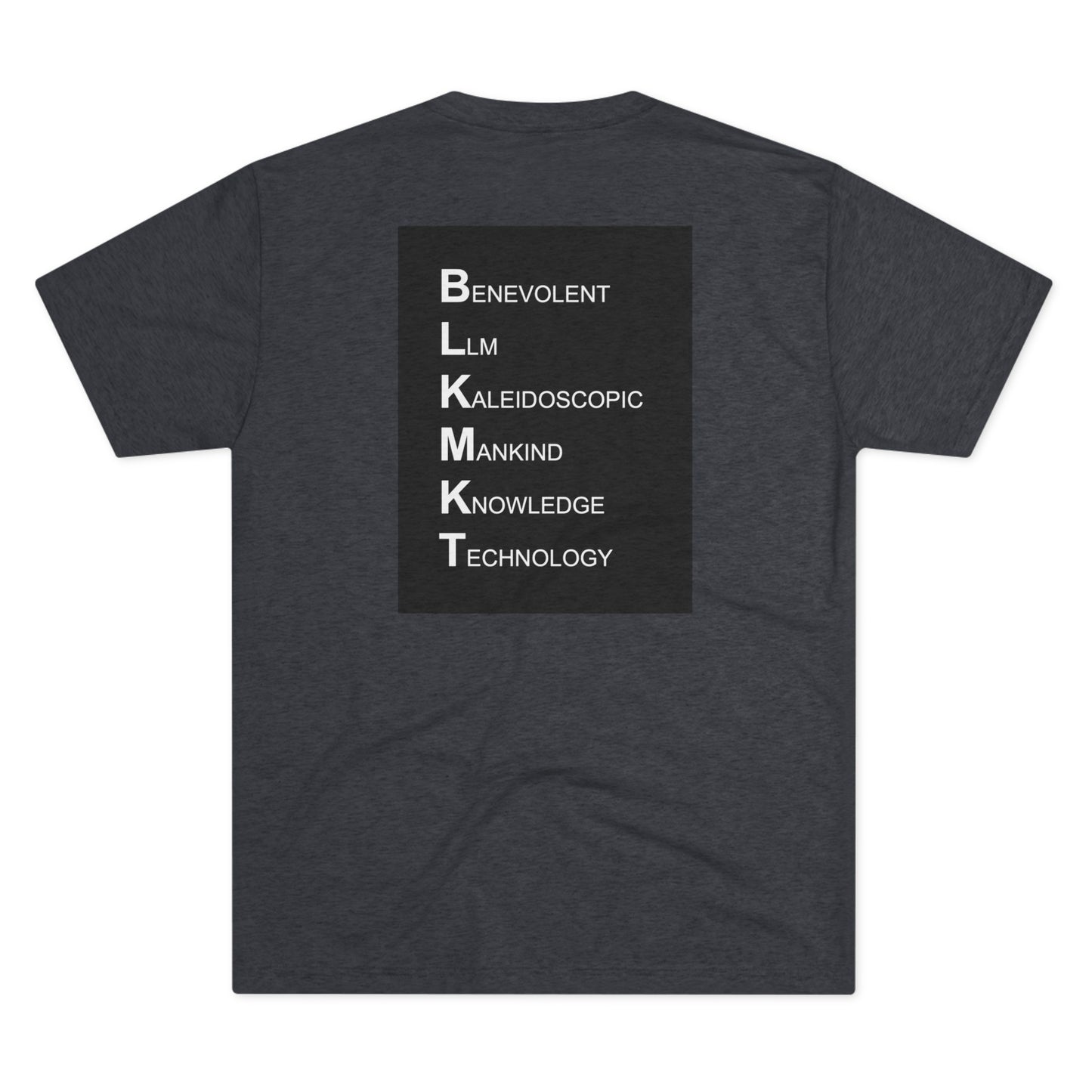 BLKMKT AI™ Unisex Tri-Blend Crew Tee