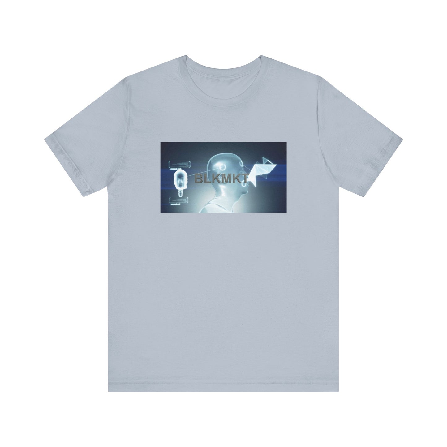 BLKMKT™ Headshot Unisex Jersey Short Sleeve Tee