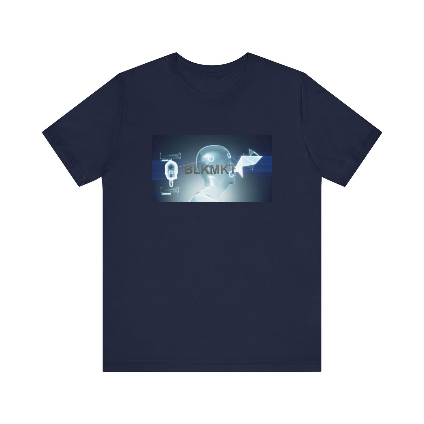 BLKMKT™ Headshot Unisex Jersey Short Sleeve Tee