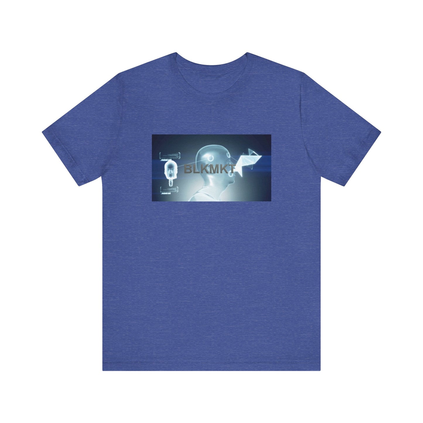 BLKMKT™ Headshot Unisex Jersey Short Sleeve Tee