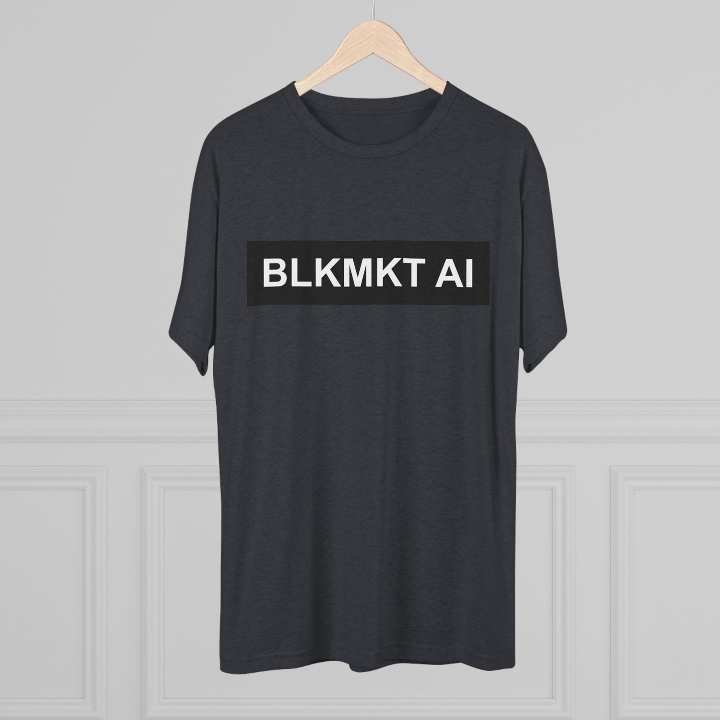 BLKMKT AI™ Unisex Tri-Blend Crew Tee