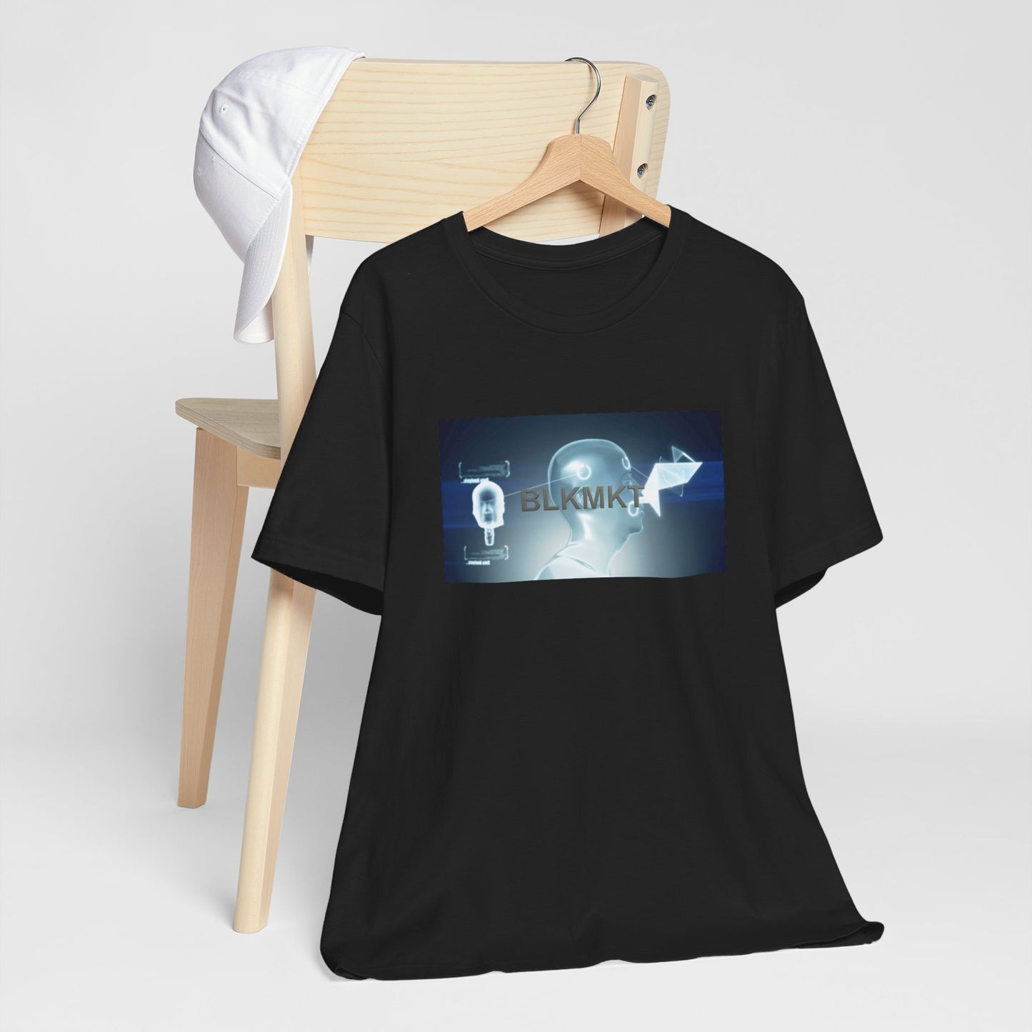 BLKMKT™ Headshot Unisex Jersey Short Sleeve Tee