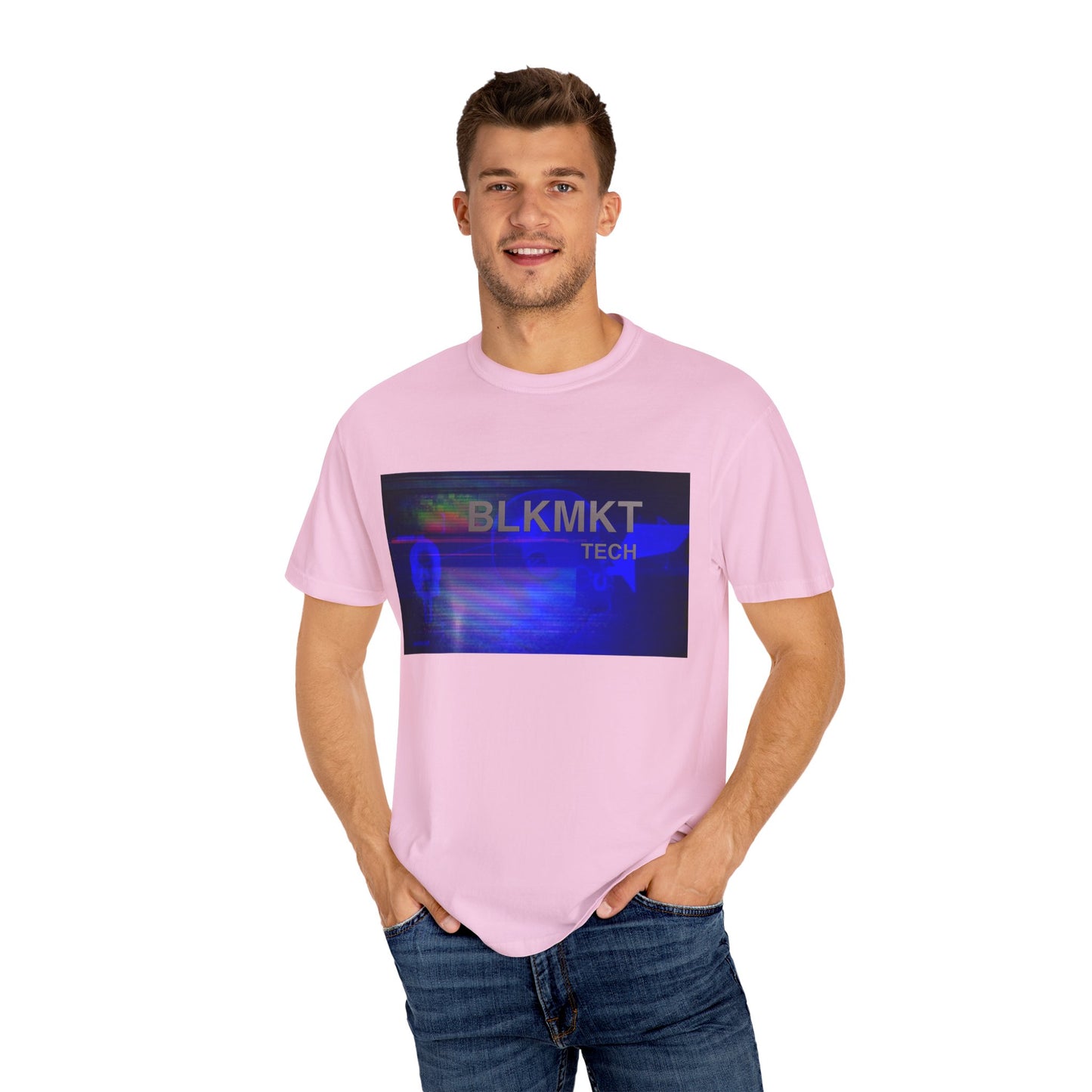 BLKMKT Tech™ Unisex Garment-Dyed T-shirt