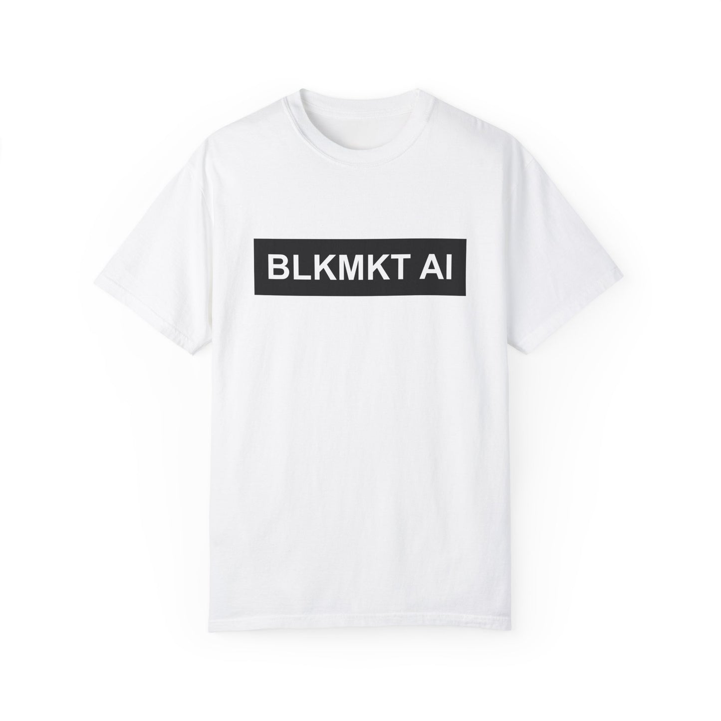 BLKMKT AI™ Unisex Garment-Dyed T-shirt