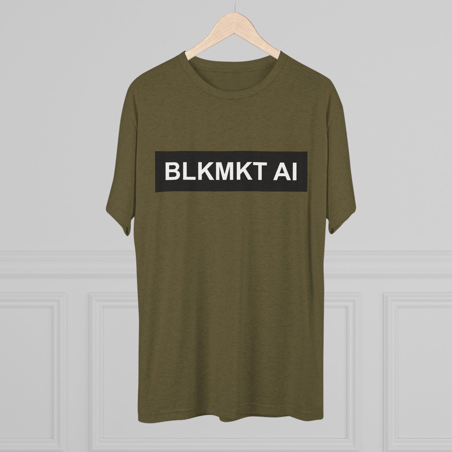BLKMKT AI™ Unisex Tri-Blend Crew Tee