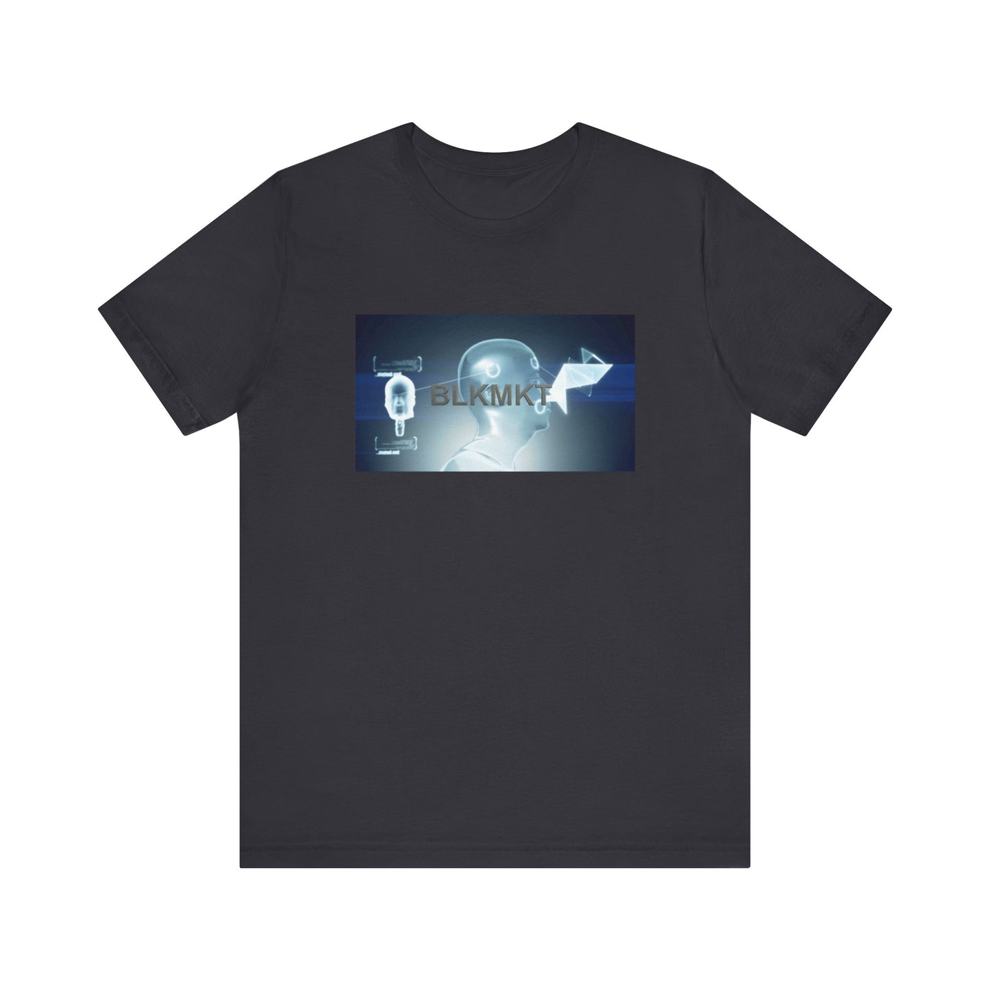 BLKMKT™ Headshot Unisex Jersey Short Sleeve Tee