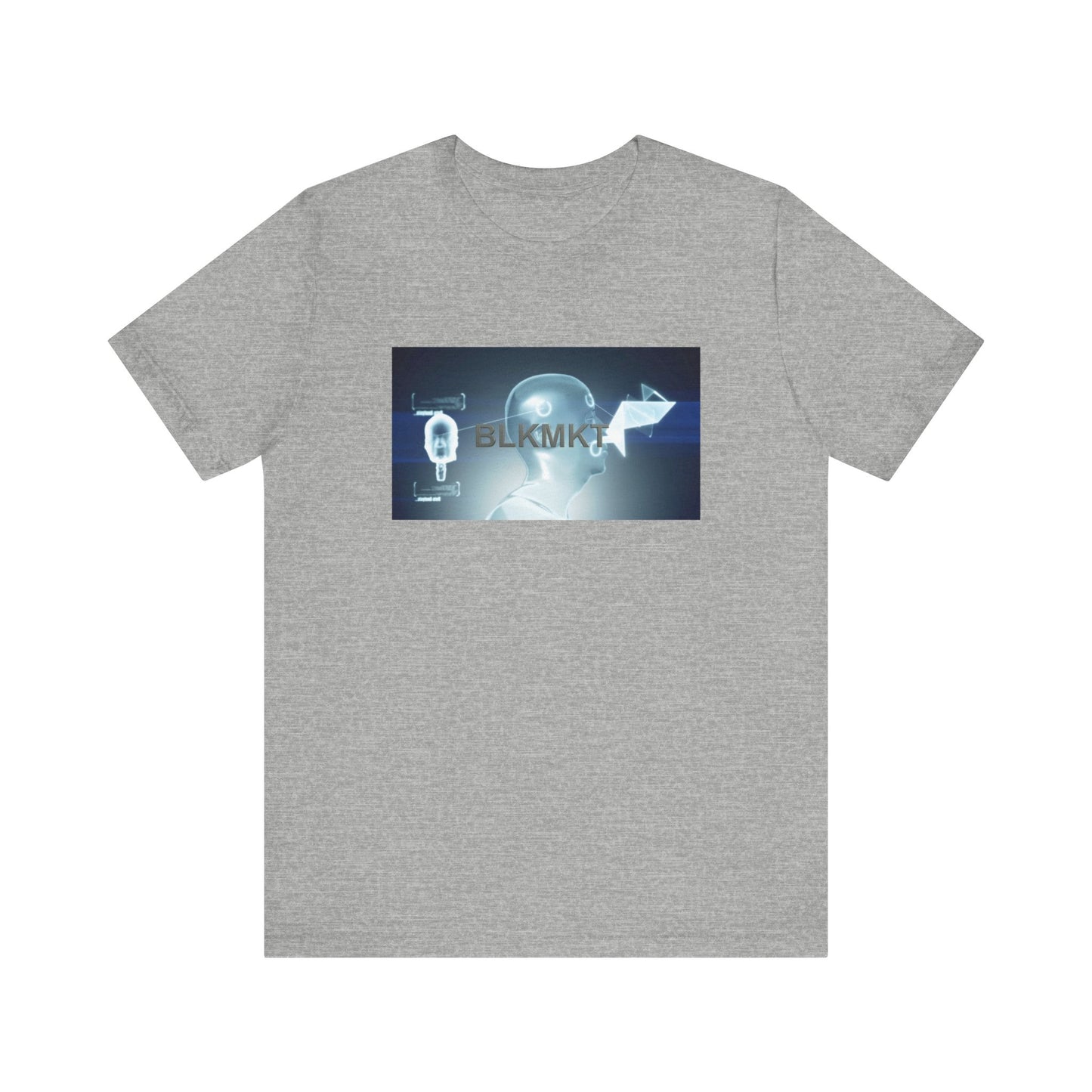 BLKMKT™ Headshot Unisex Jersey Short Sleeve Tee