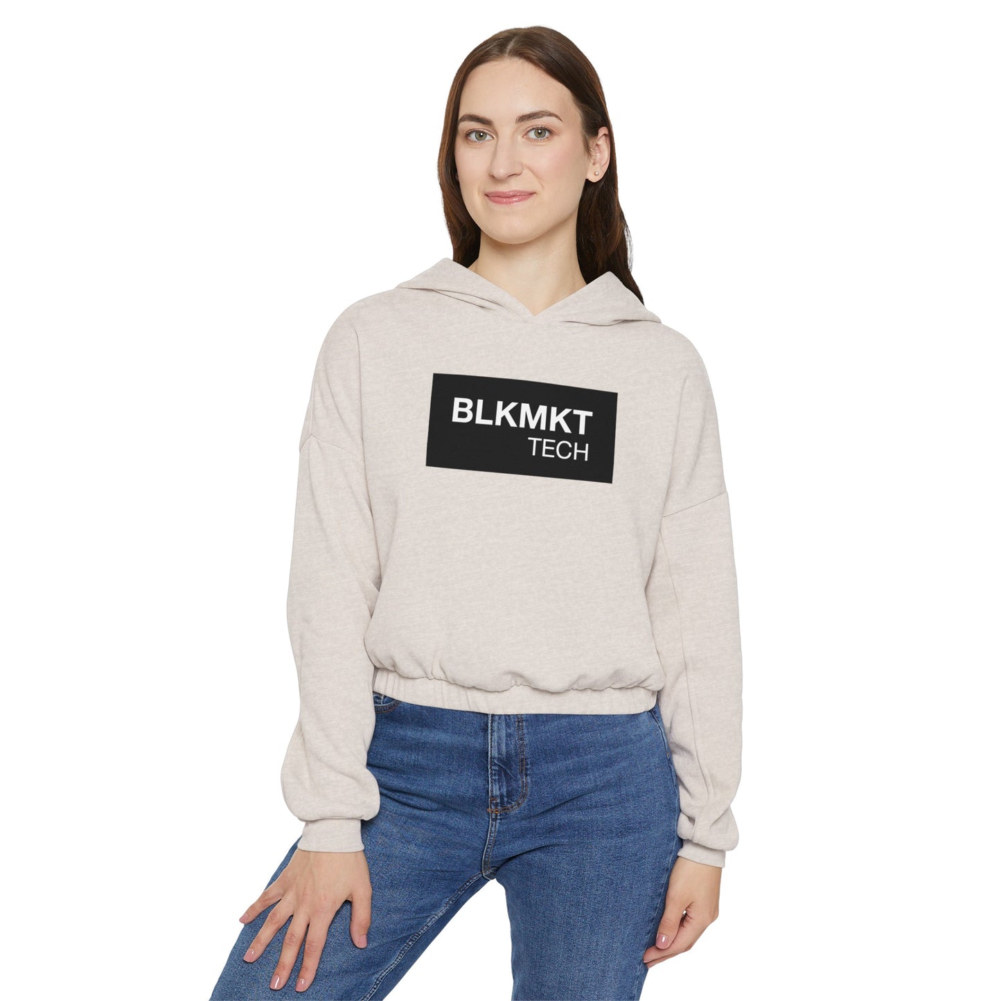 BLKMKT Tech™ Women's Cinched Bottom Hoodie