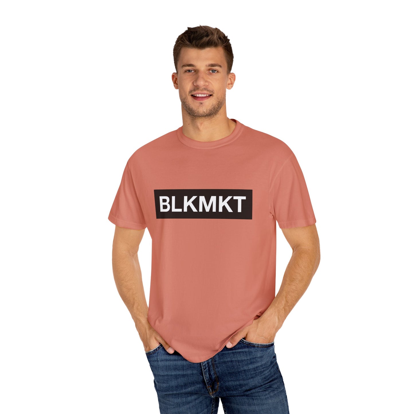 BLKMKT™ Unisex Garment-Dyed T-shirt