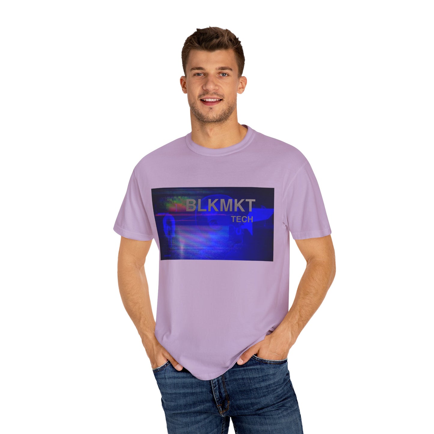 BLKMKT Tech™ Unisex Garment-Dyed T-shirt