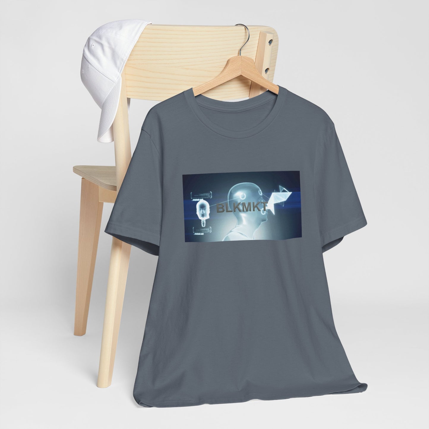 BLKMKT™ Headshot Unisex Jersey Short Sleeve Tee