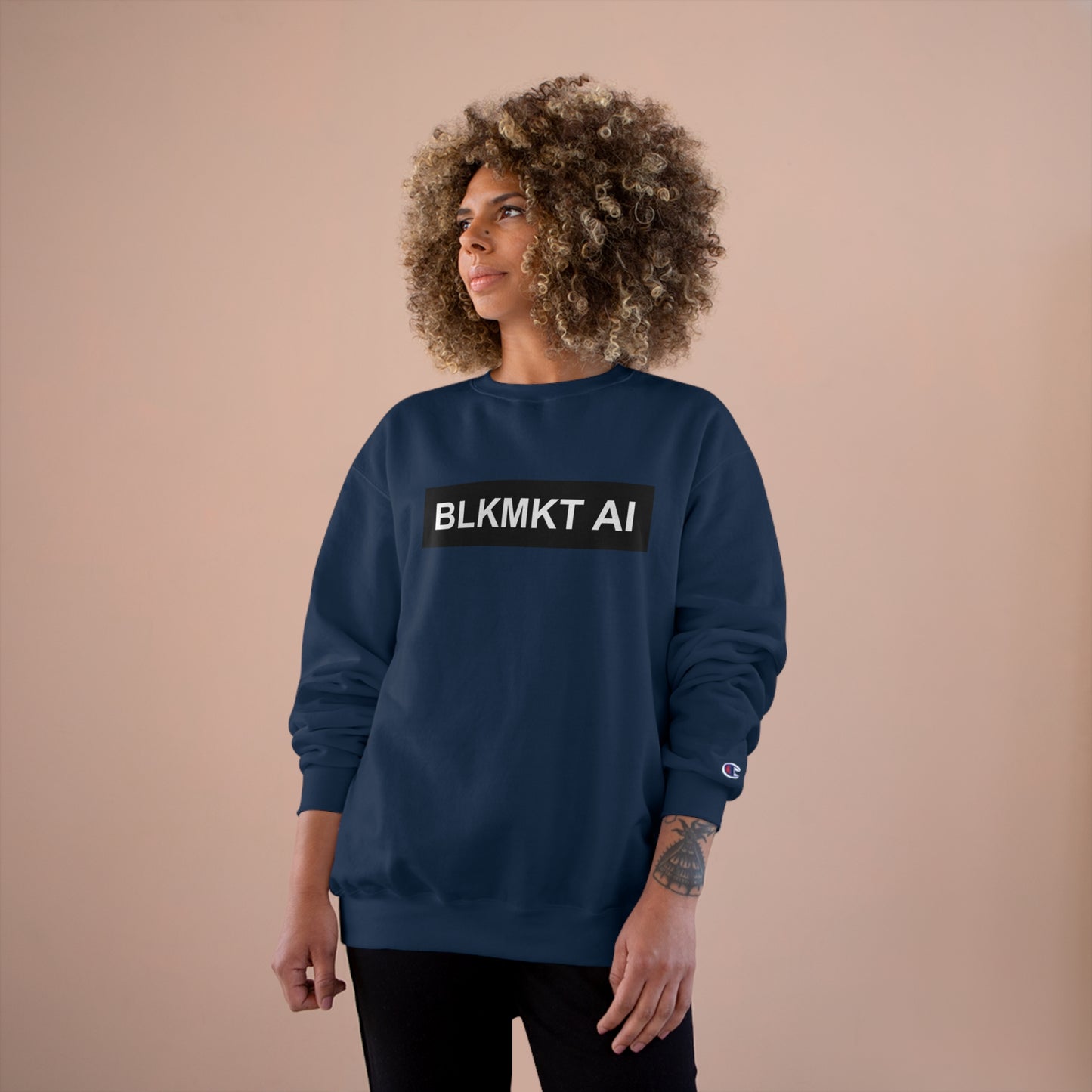 BLKMKT AI™ Champion Sweatshirt