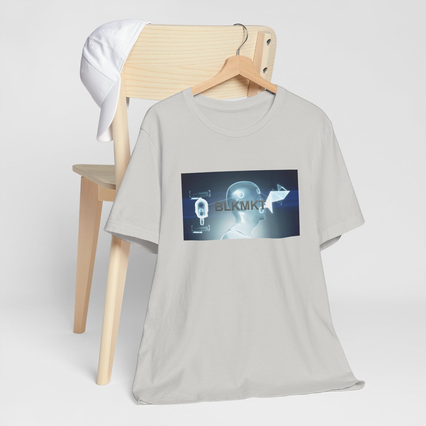 BLKMKT™ Headshot Unisex Jersey Short Sleeve Tee