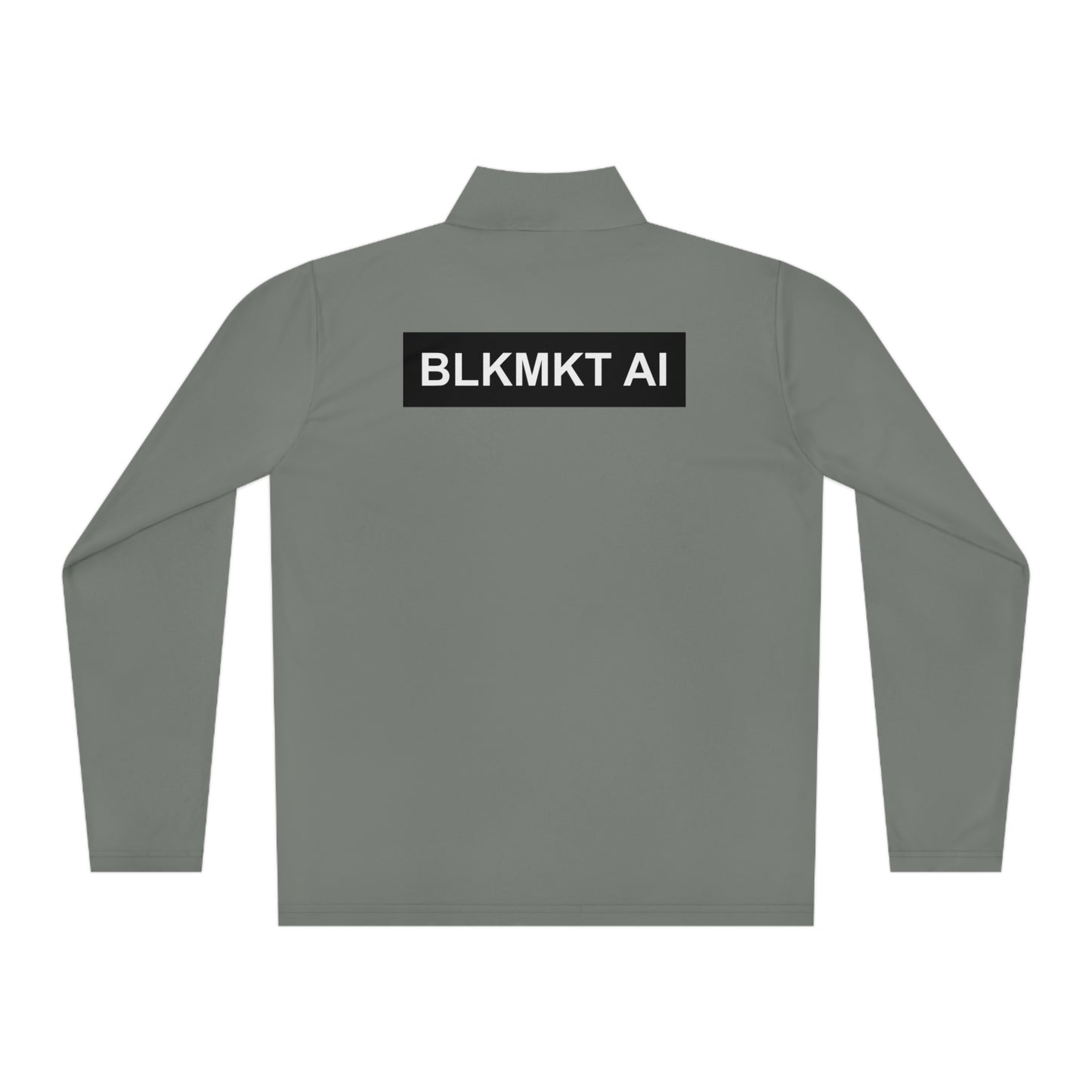 BLKMKT AI™ Unisex Quarter-Zip Pullover