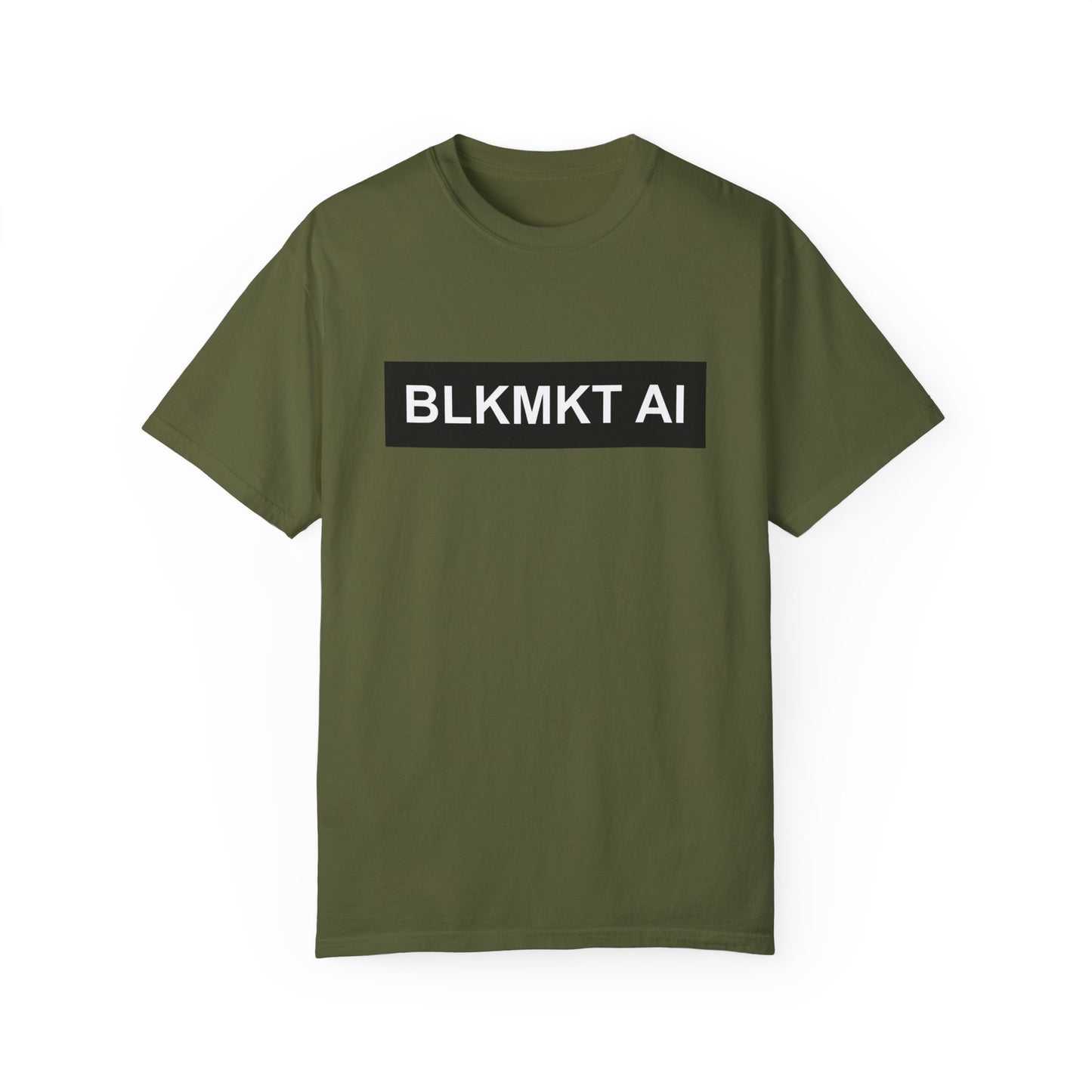 BLKMKT AI™ Unisex Garment-Dyed T-shirt