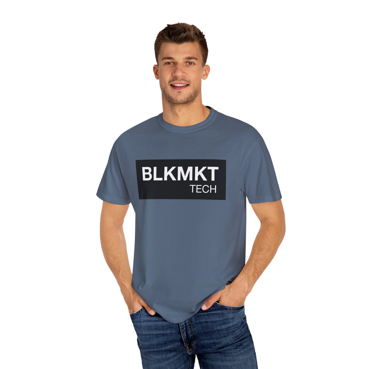 BLKMKT Tech™ Unisex Garment-Dyed T-shirt
