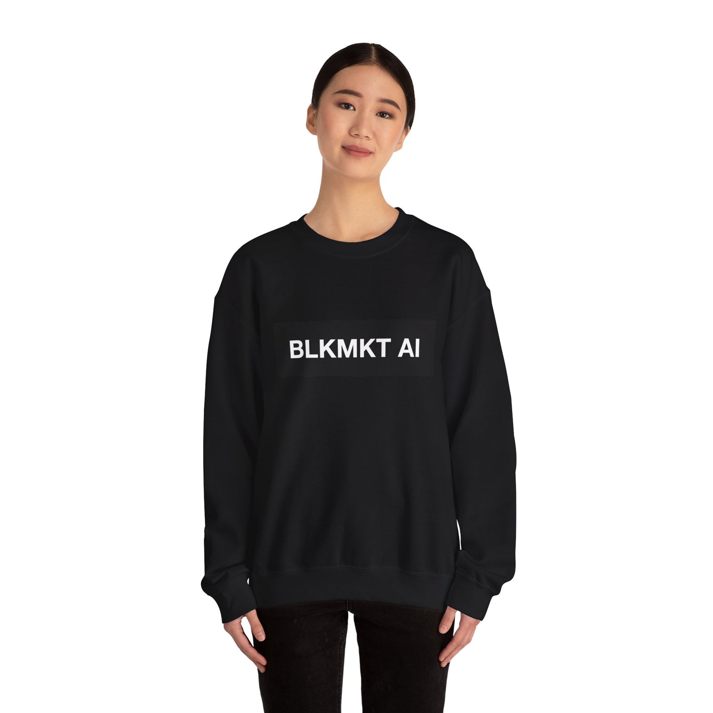 BLKMKT AI™ Unisex Heavy Blend™ Crewneck Sweatshirt