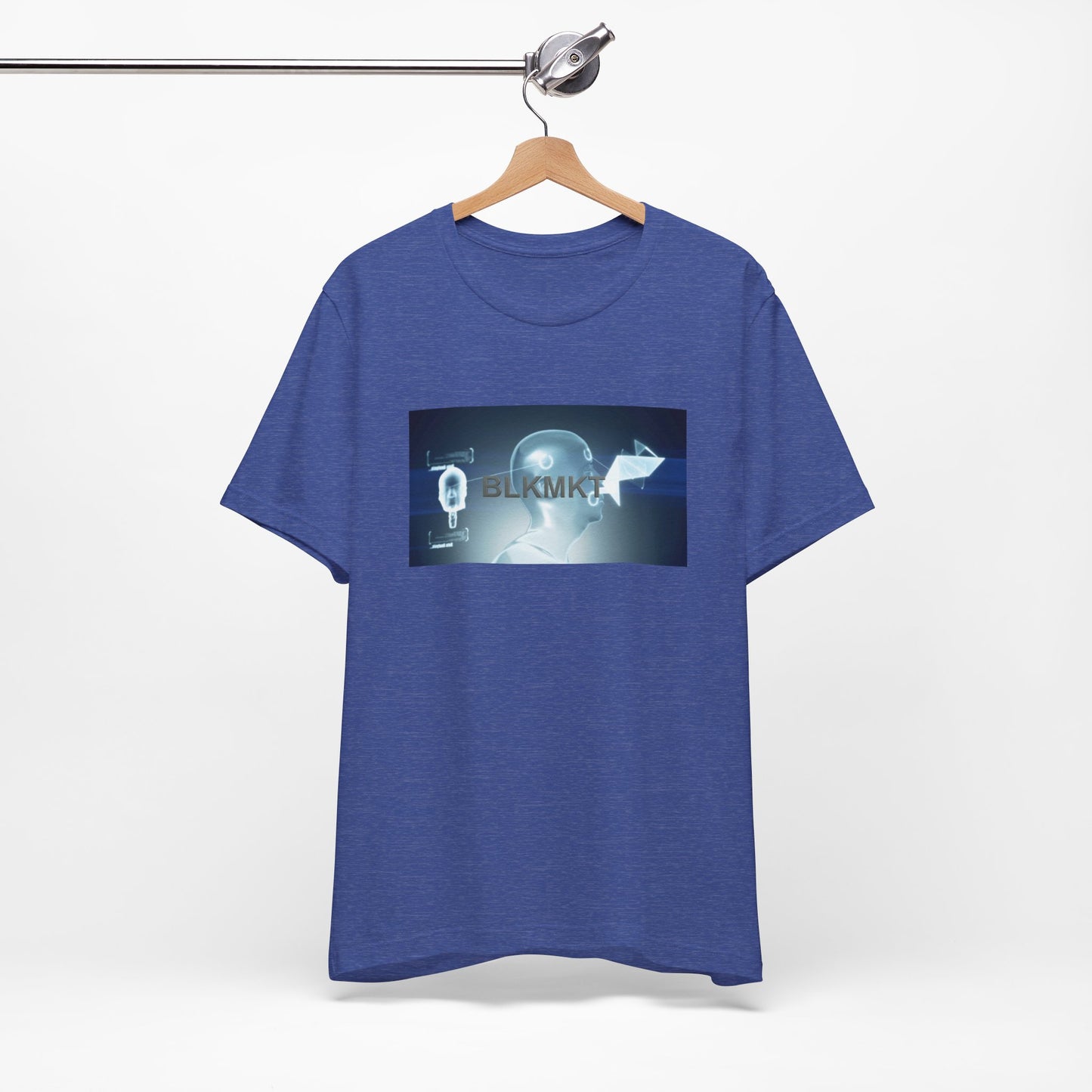 BLKMKT™ Headshot Unisex Jersey Short Sleeve Tee