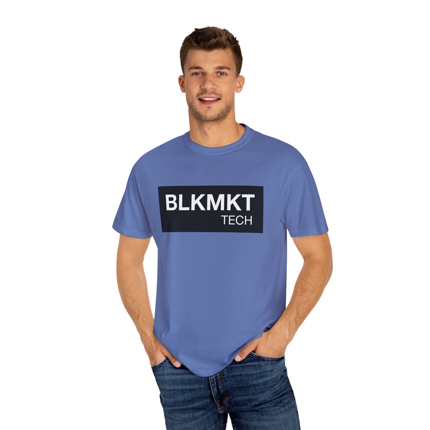 BLKMKT Tech™ Unisex Garment-Dyed T-shirt