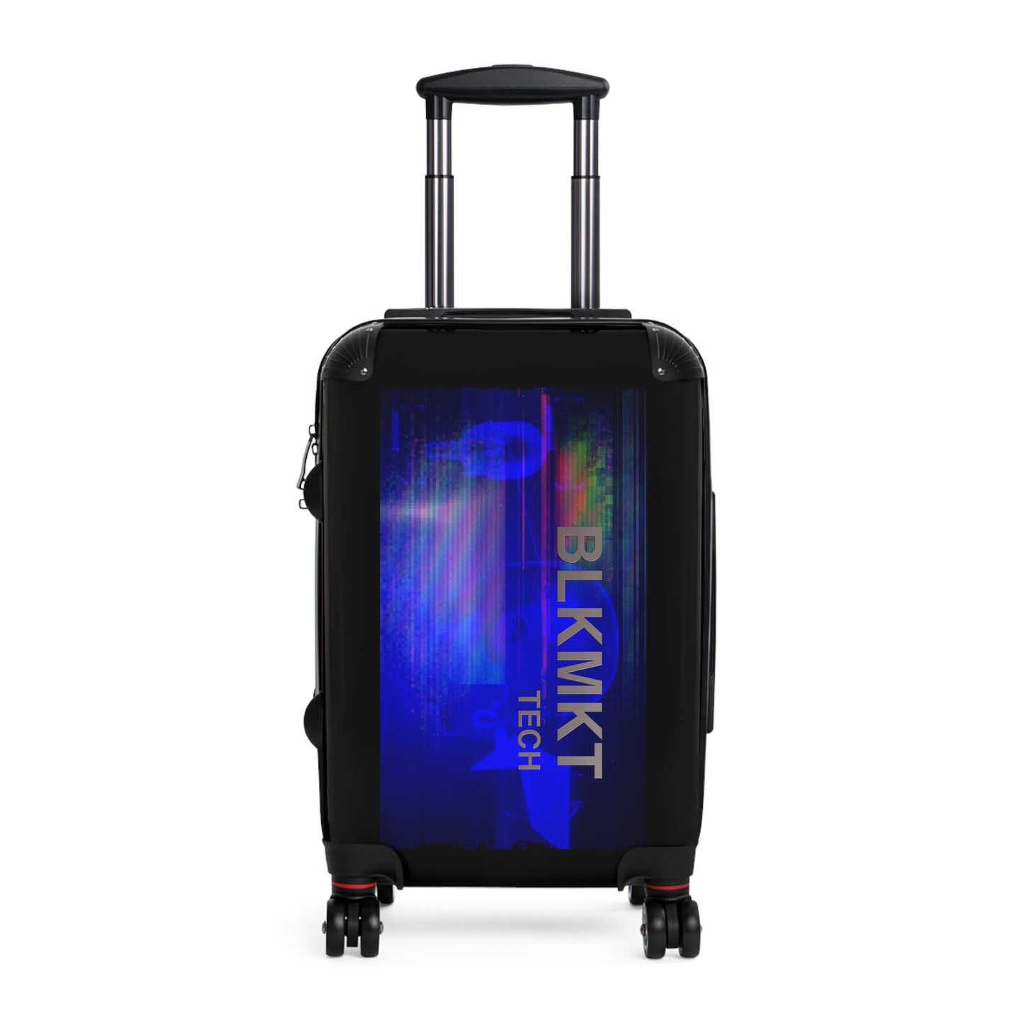 BLKMKT Tech™ Suitcase - Royal Blue Logo