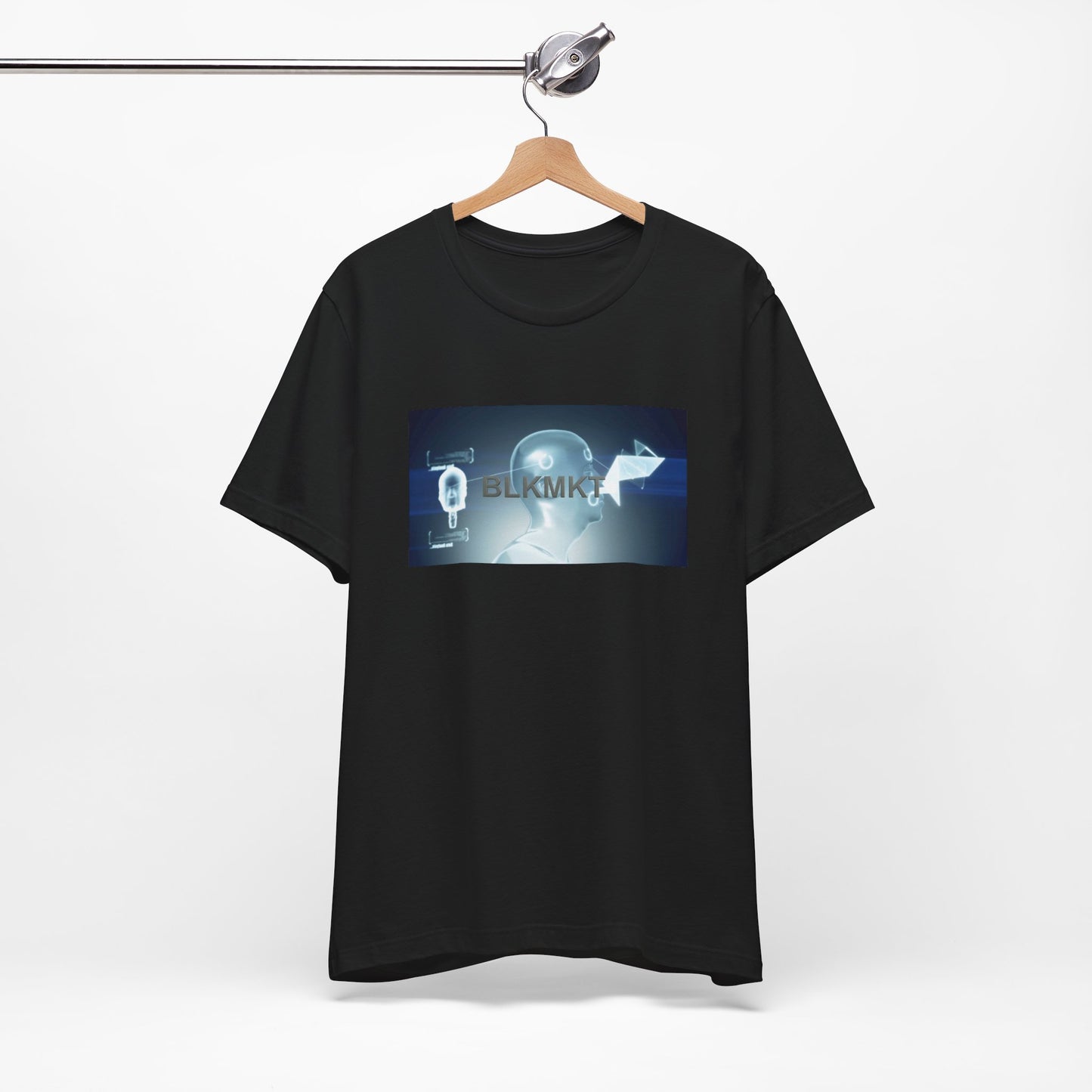 BLKMKT™ Headshot Unisex Jersey Short Sleeve Tee