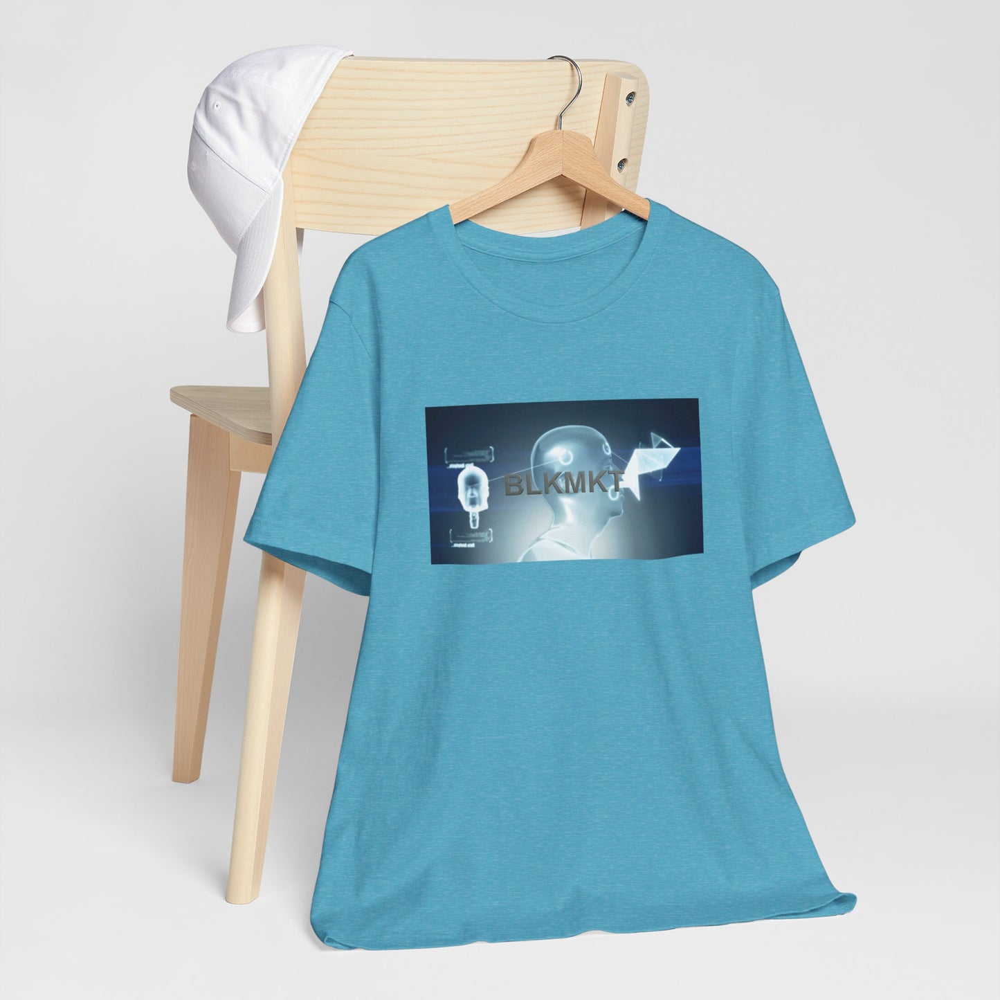 BLKMKT™ Headshot Unisex Jersey Short Sleeve Tee