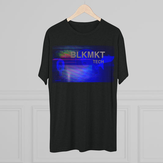 BLKMKT Tech™ Unisex Tri-Blend Crew Tee