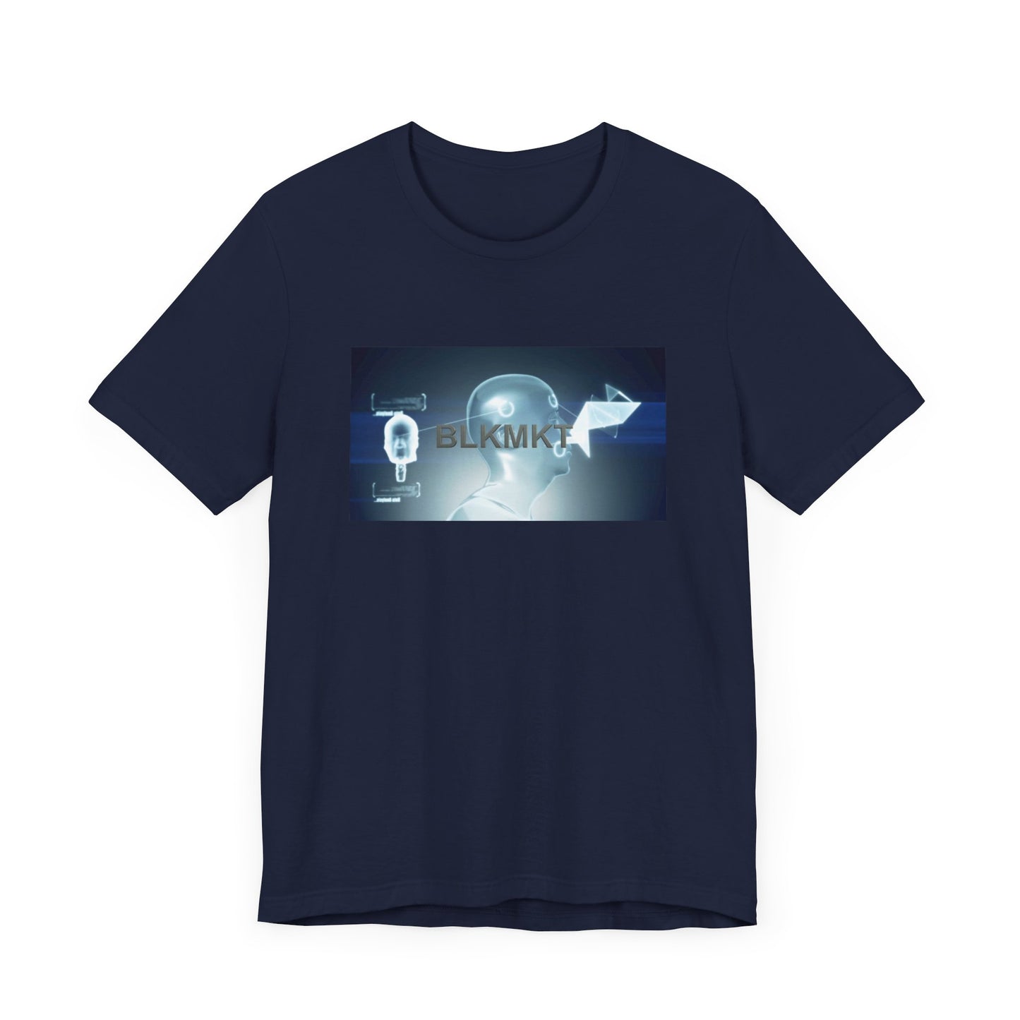 BLKMKT™ Headshot Unisex Jersey Short Sleeve Tee