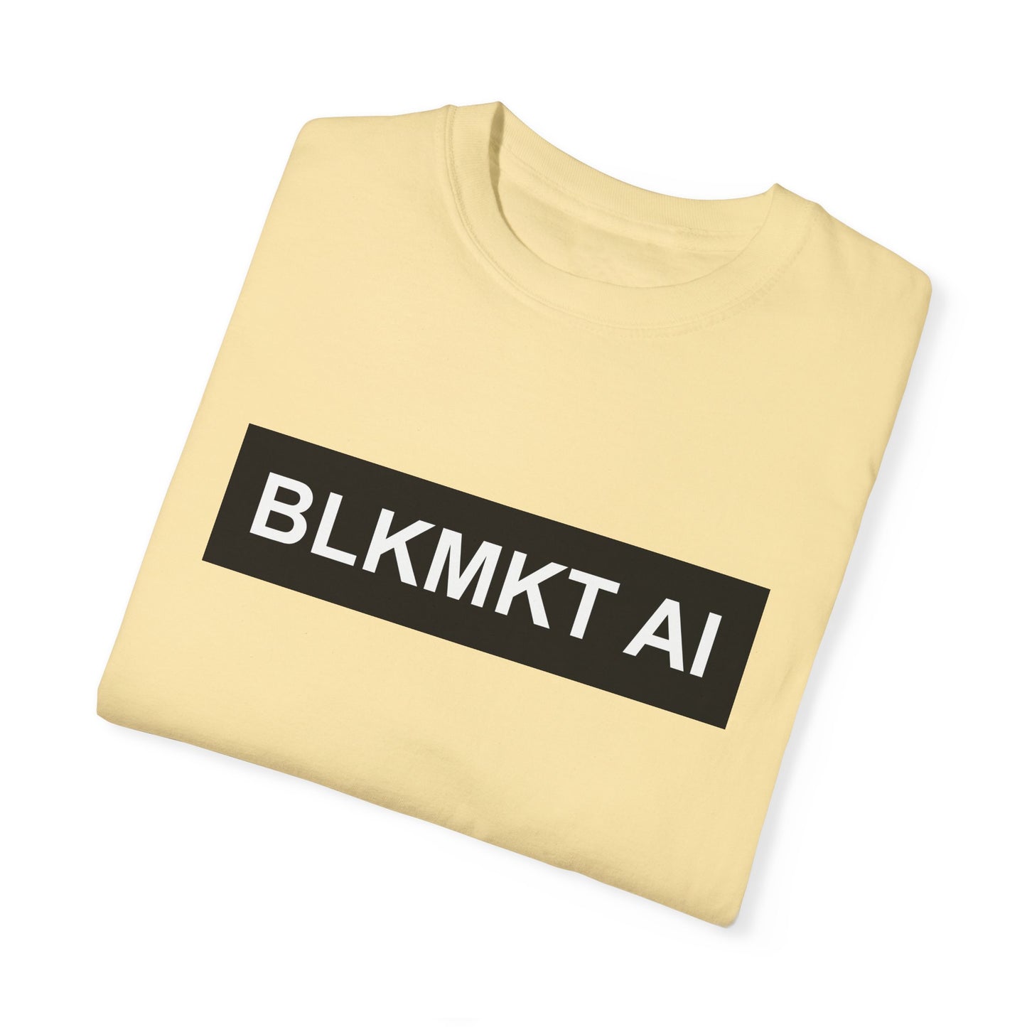 BLKMKT AI™ Unisex Garment-Dyed T-shirt