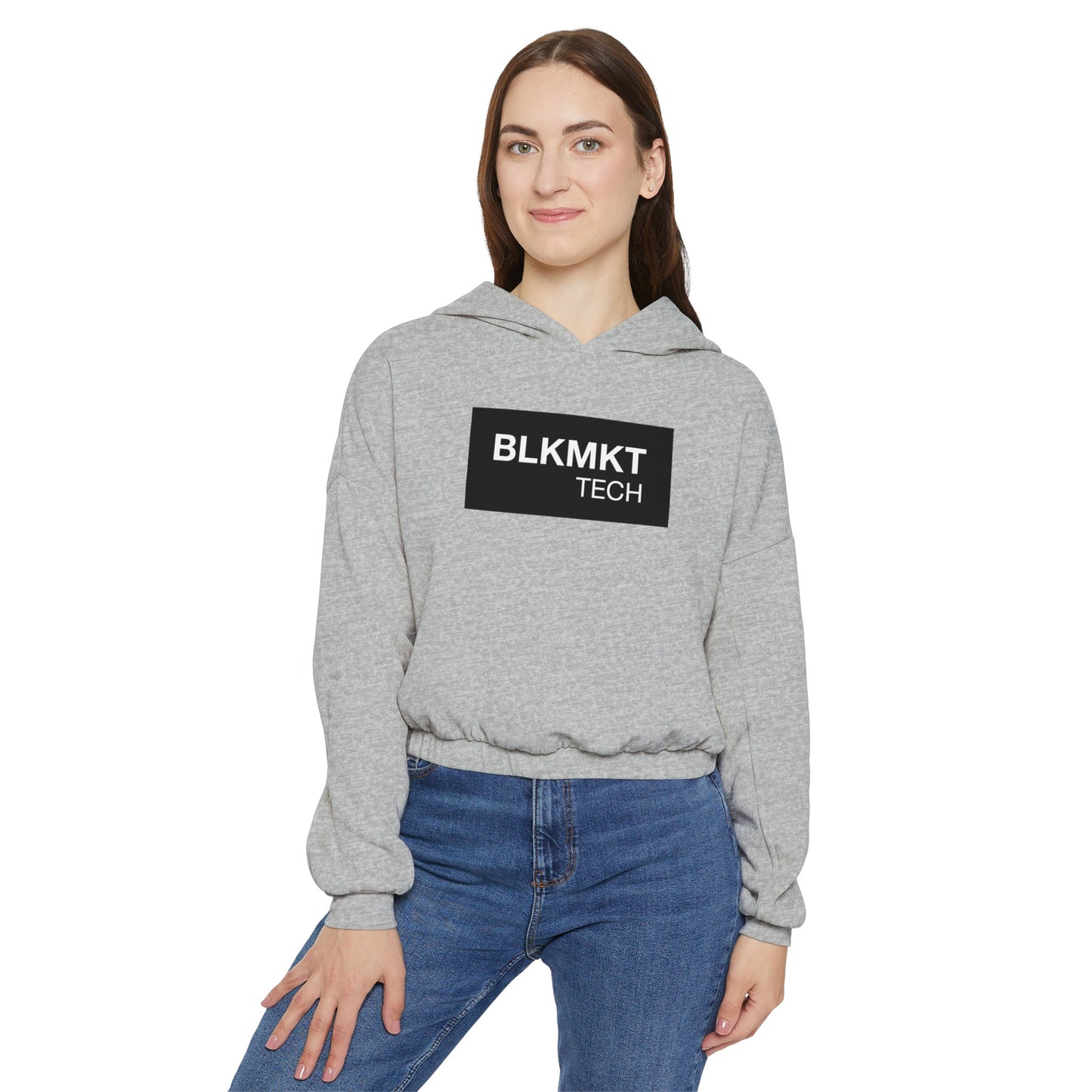 BLKMKT Tech™ Women's Cinched Bottom Hoodie
