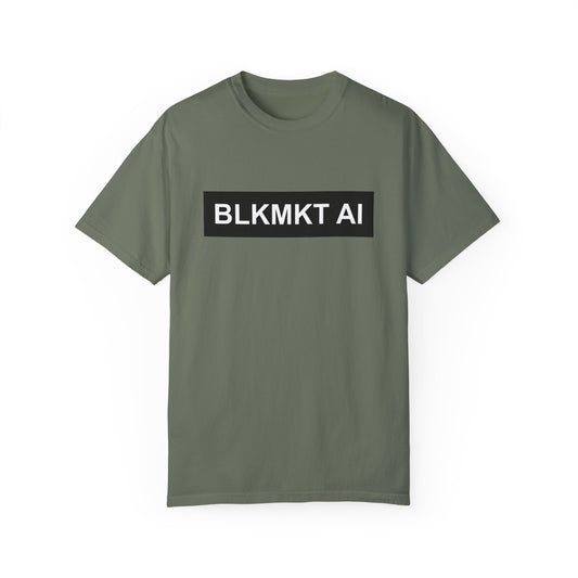 BLKMKT AI™ Unisex Garment-Dyed T-shirt