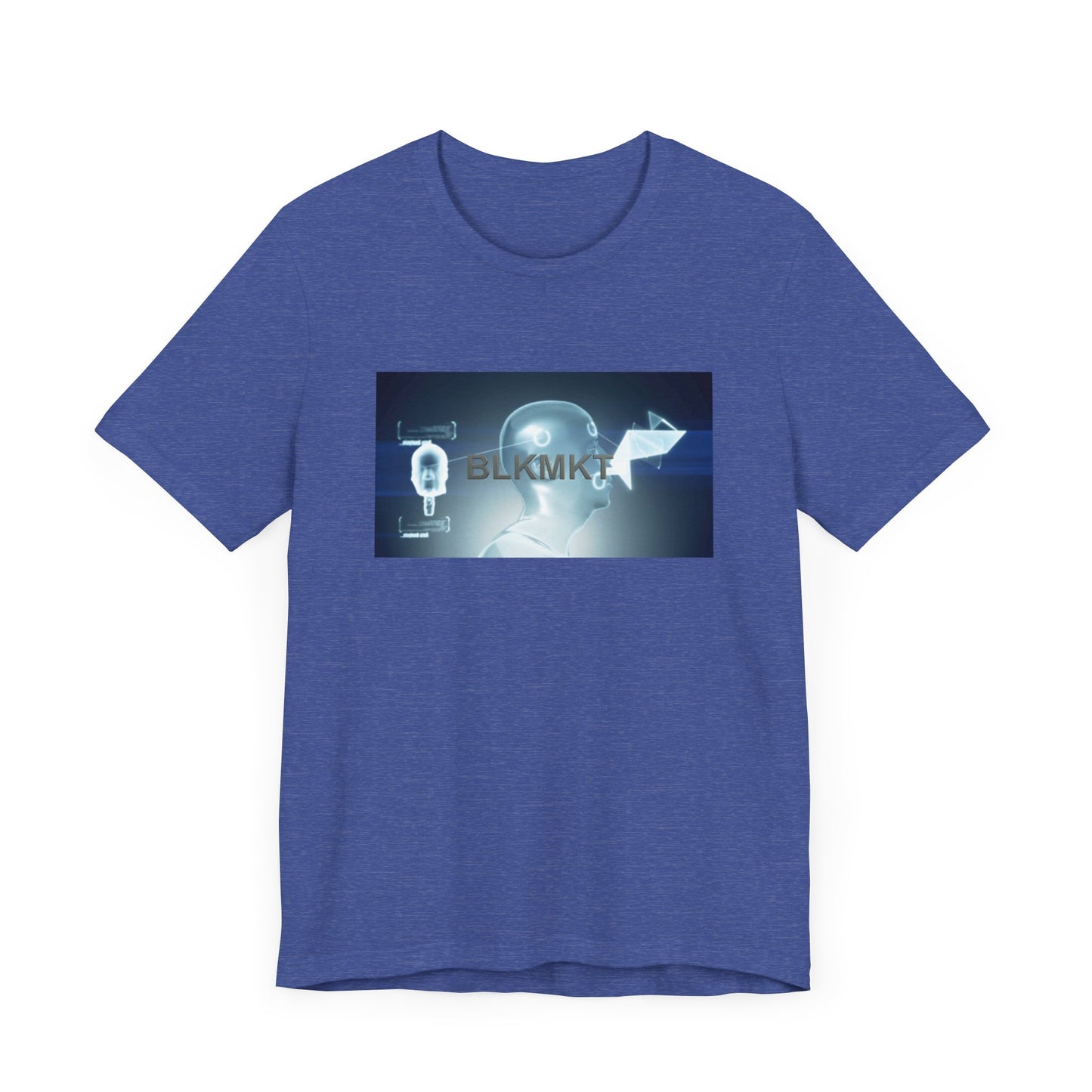 BLKMKT™ Headshot Unisex Jersey Short Sleeve Tee