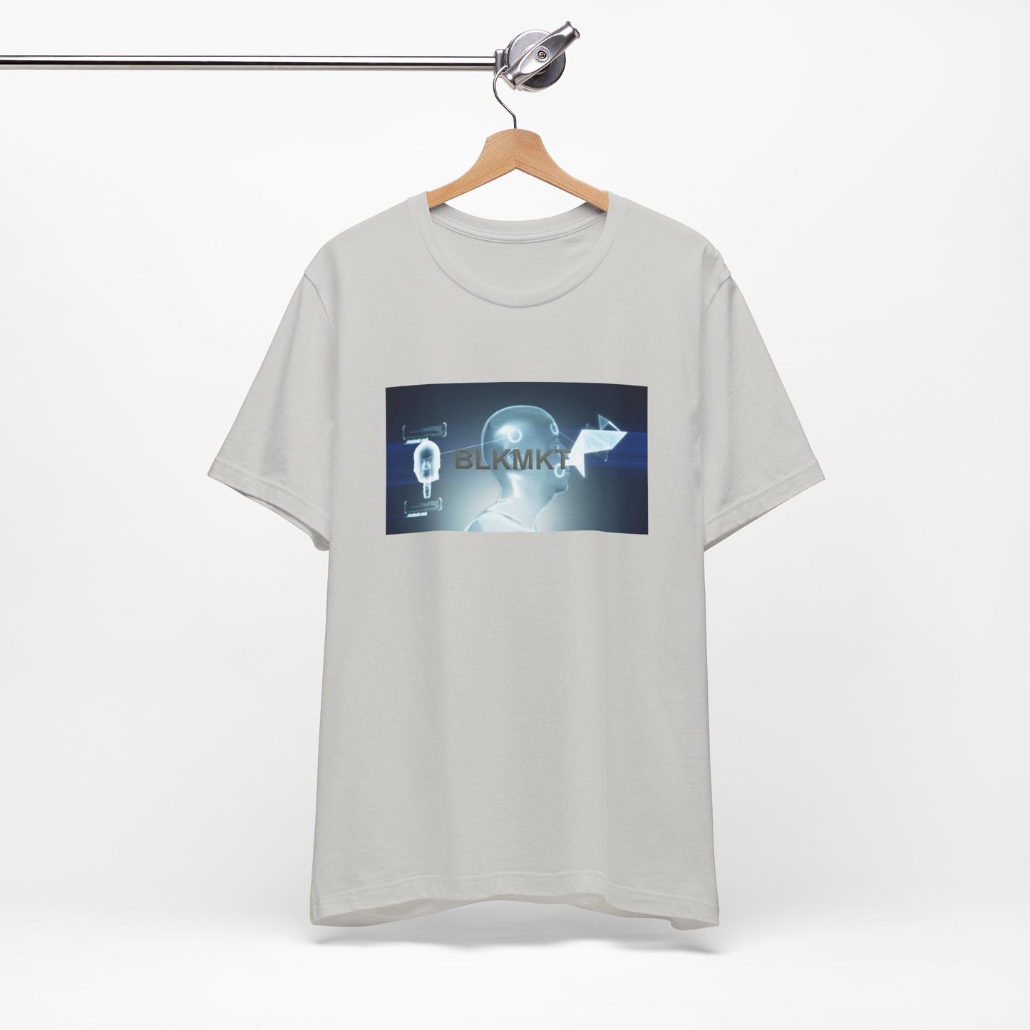 BLKMKT™ Headshot Unisex Jersey Short Sleeve Tee