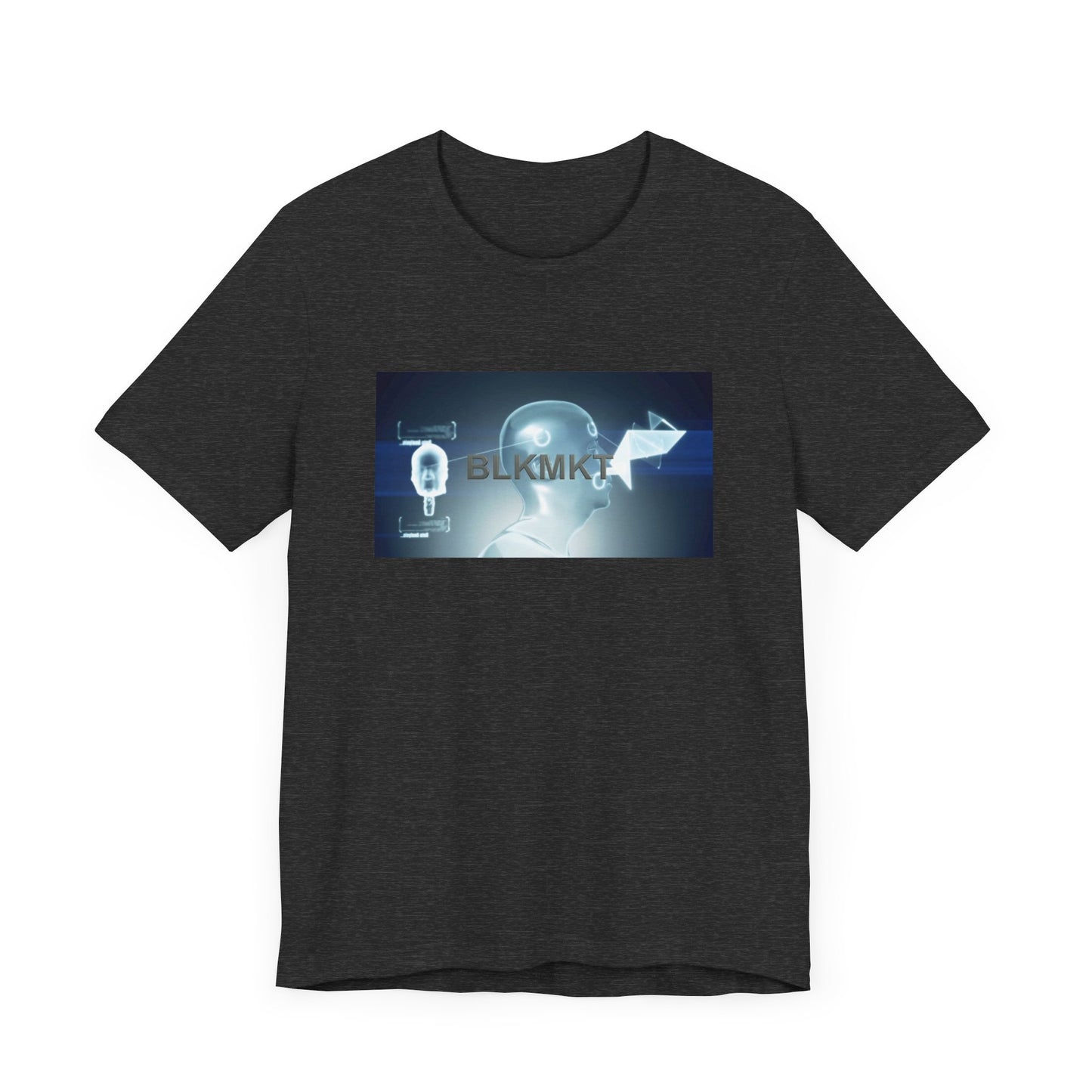 BLKMKT™ Headshot Unisex Jersey Short Sleeve Tee
