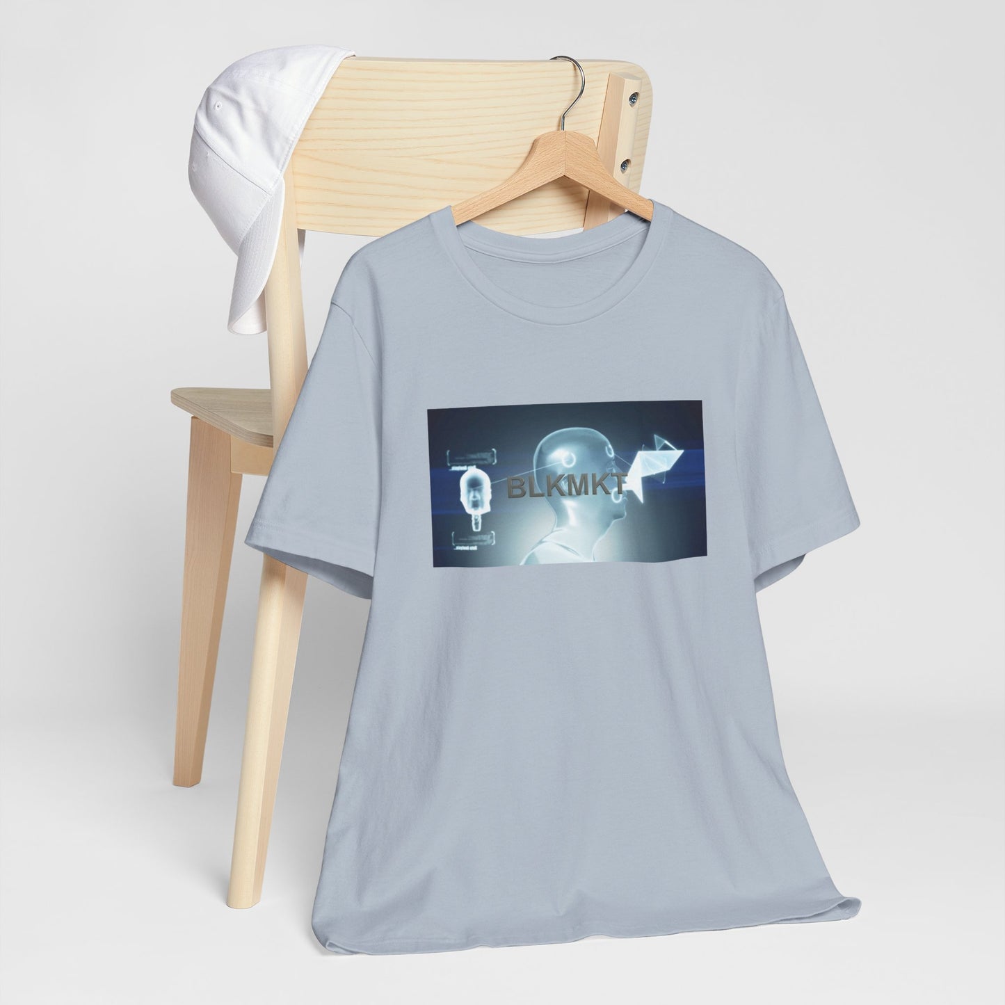 BLKMKT™ Headshot Unisex Jersey Short Sleeve Tee