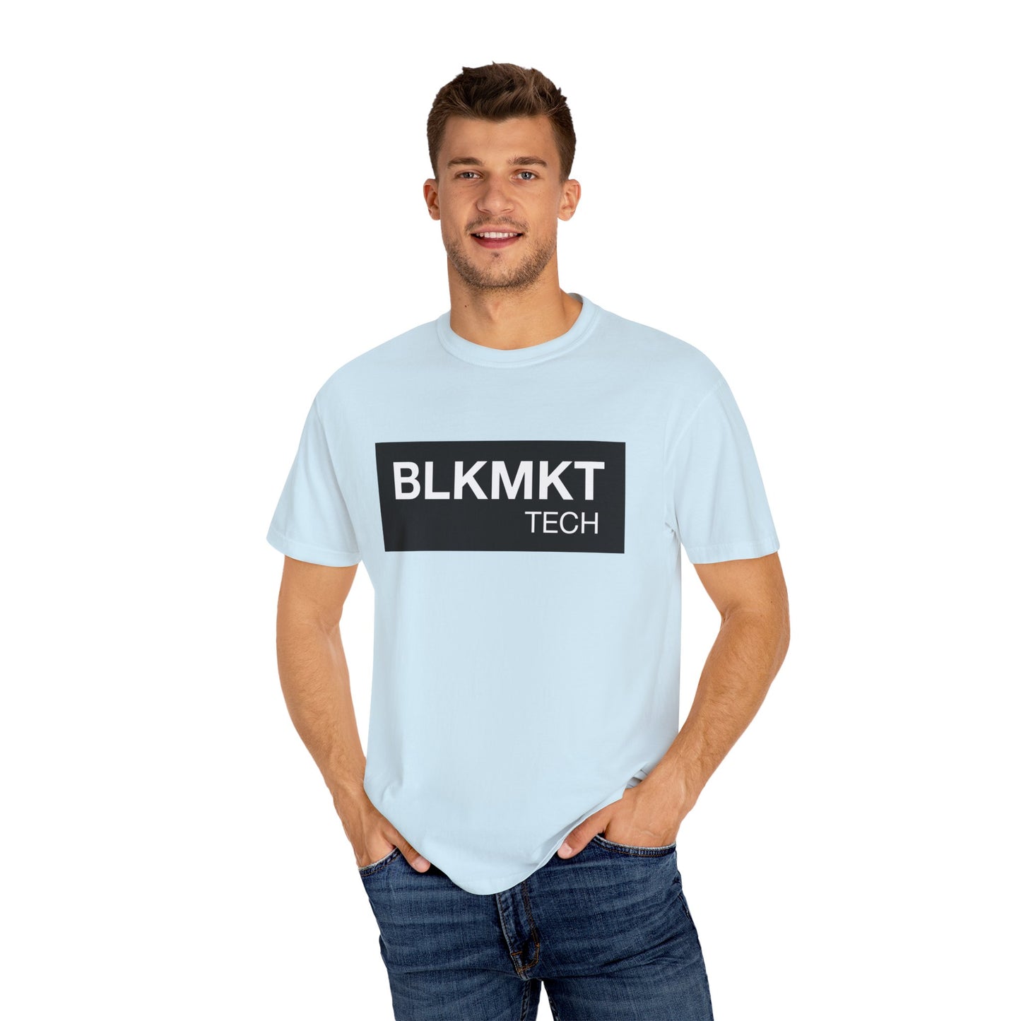 BLKMKT Tech™ Unisex Garment-Dyed T-shirt