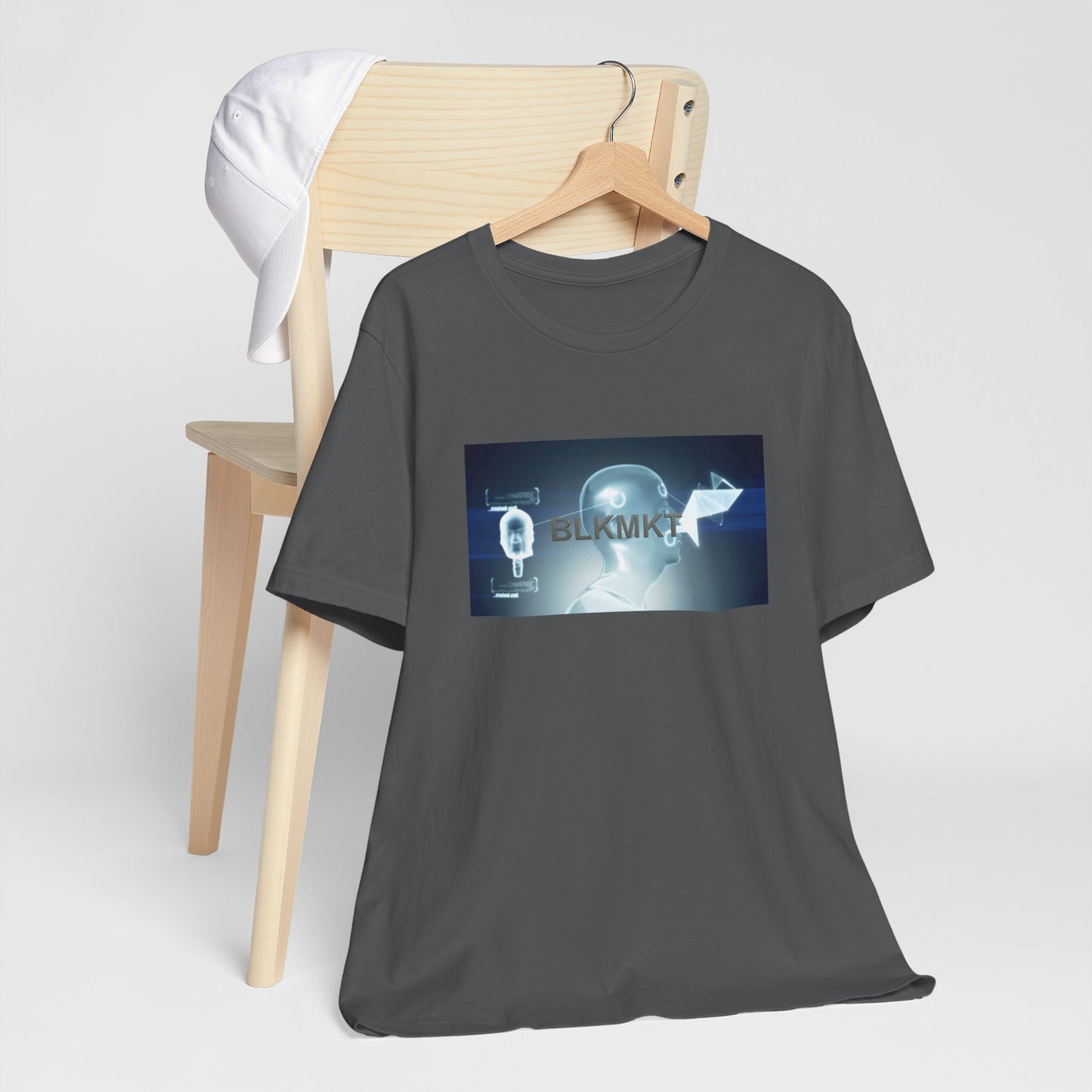 BLKMKT™ Headshot Unisex Jersey Short Sleeve Tee