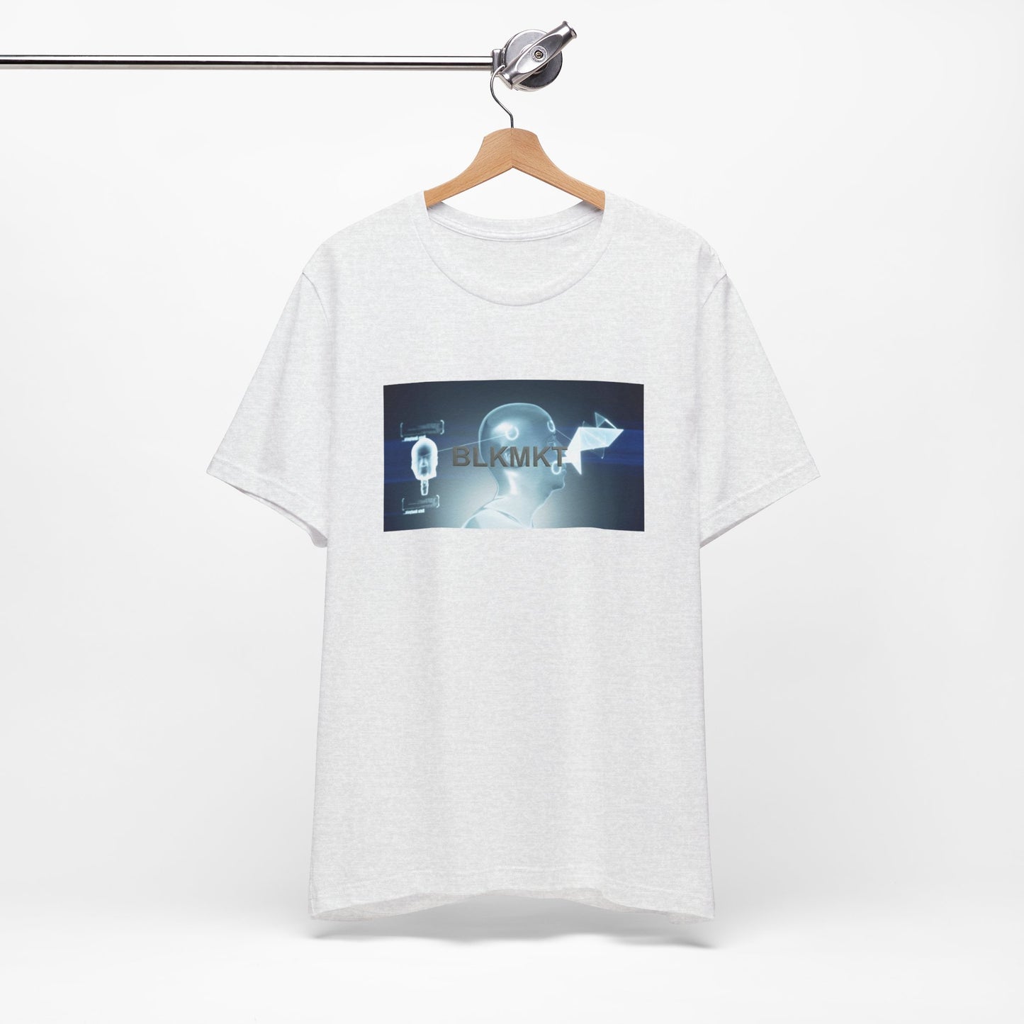 BLKMKT™ Headshot Unisex Jersey Short Sleeve Tee
