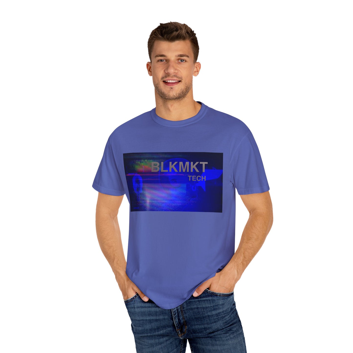 BLKMKT Tech™ Unisex Garment-Dyed T-shirt