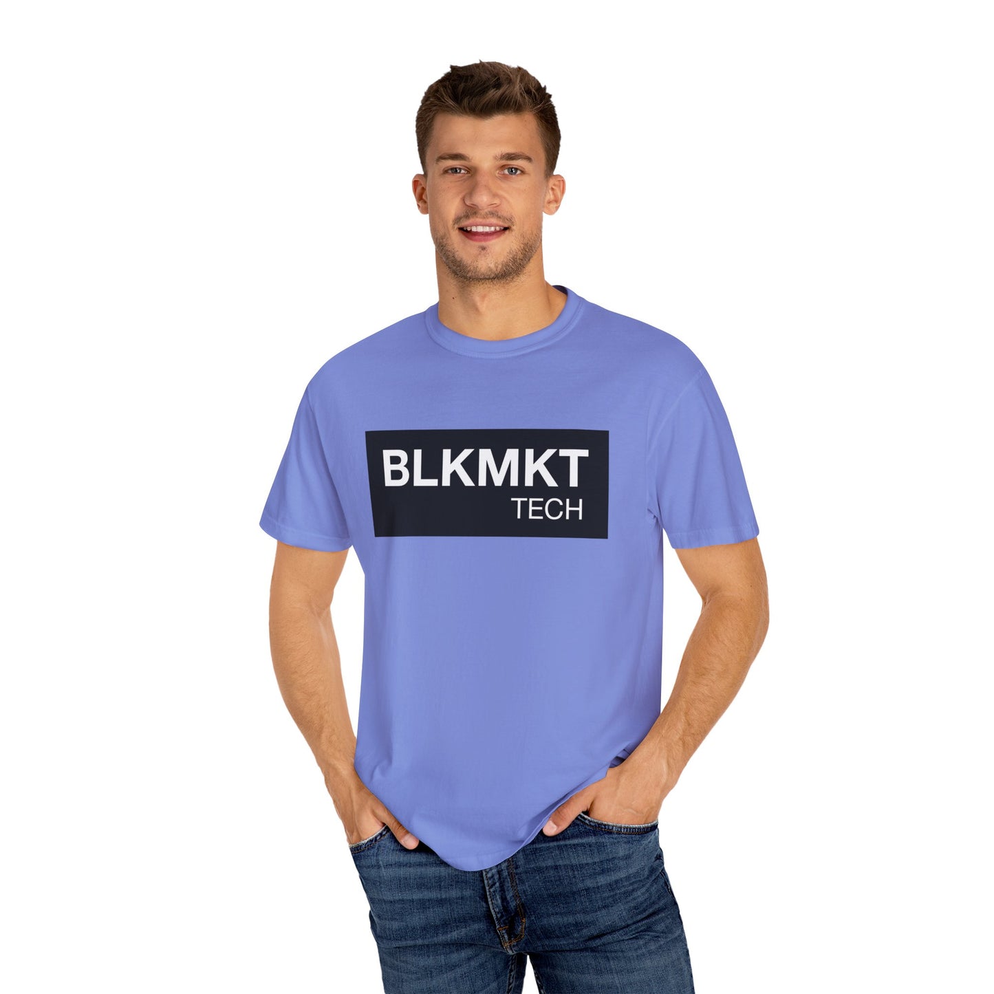 BLKMKT Tech™ Unisex Garment-Dyed T-shirt