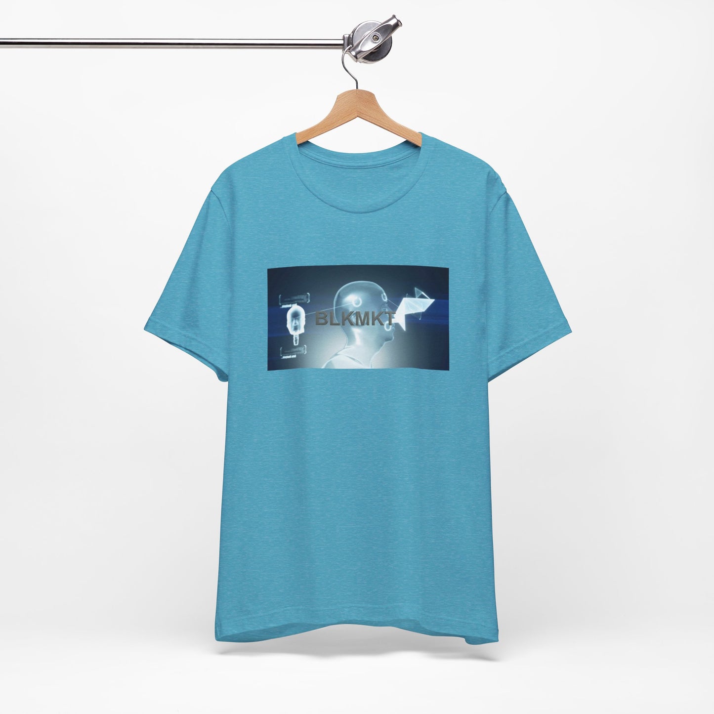 BLKMKT™ Headshot Unisex Jersey Short Sleeve Tee