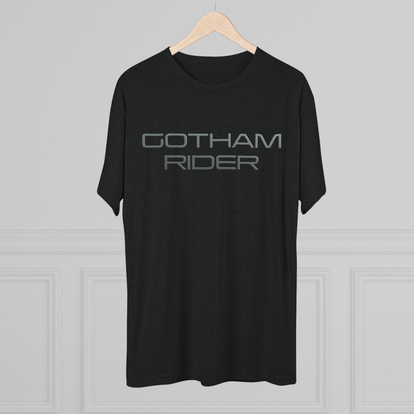 Gotham Rider Metalic Print Unisex Crew Tee, Graphic T-Shirt for Social Activism, Digital Rights Awareness, Casual Wear, Gift for Activists