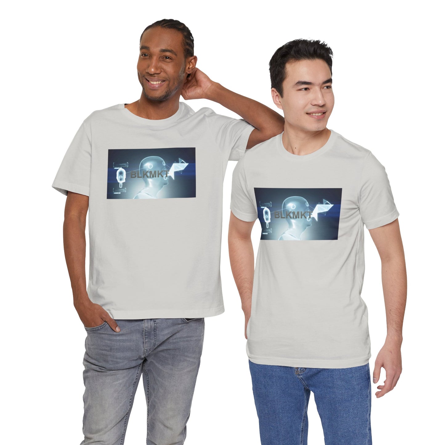 BLKMKT™ Headshot Unisex Jersey Short Sleeve Tee