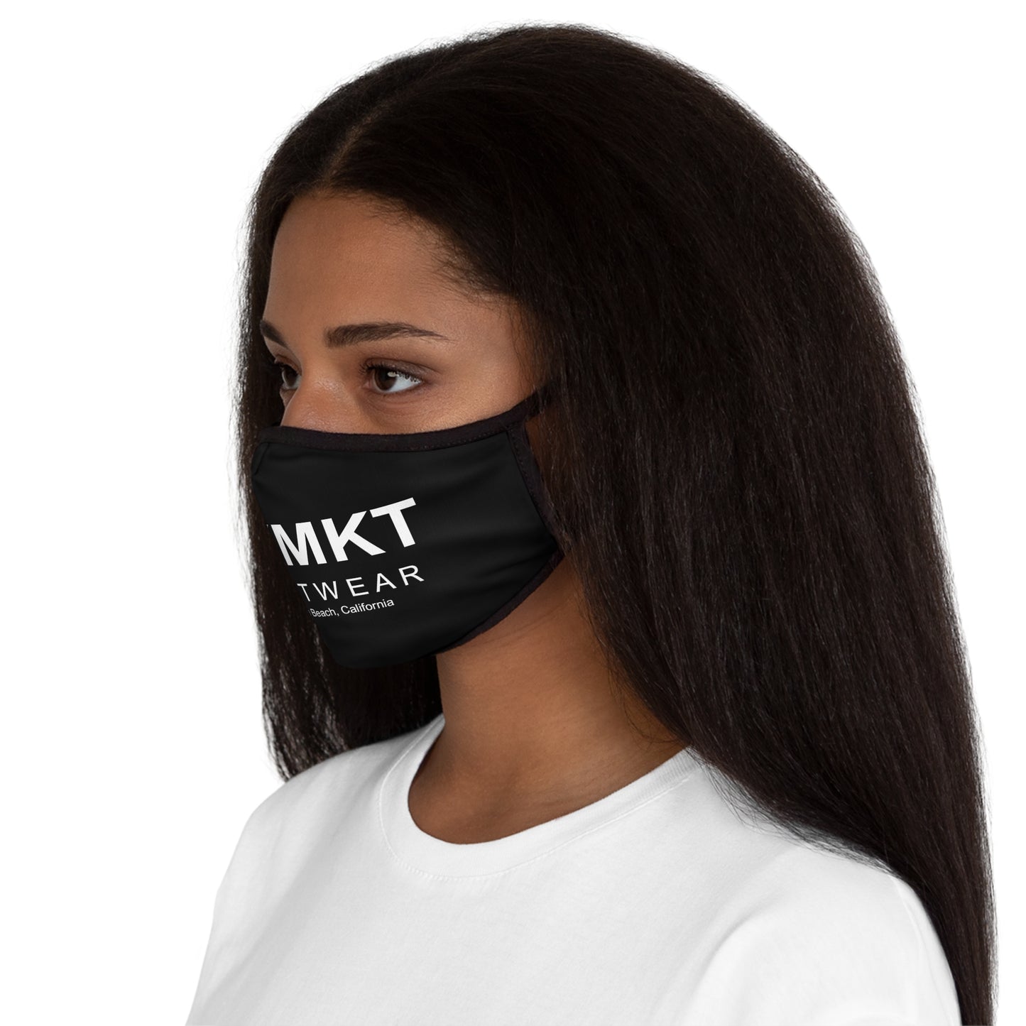 BLKMKT Streetwear™ Fitted Polyester Face Mask