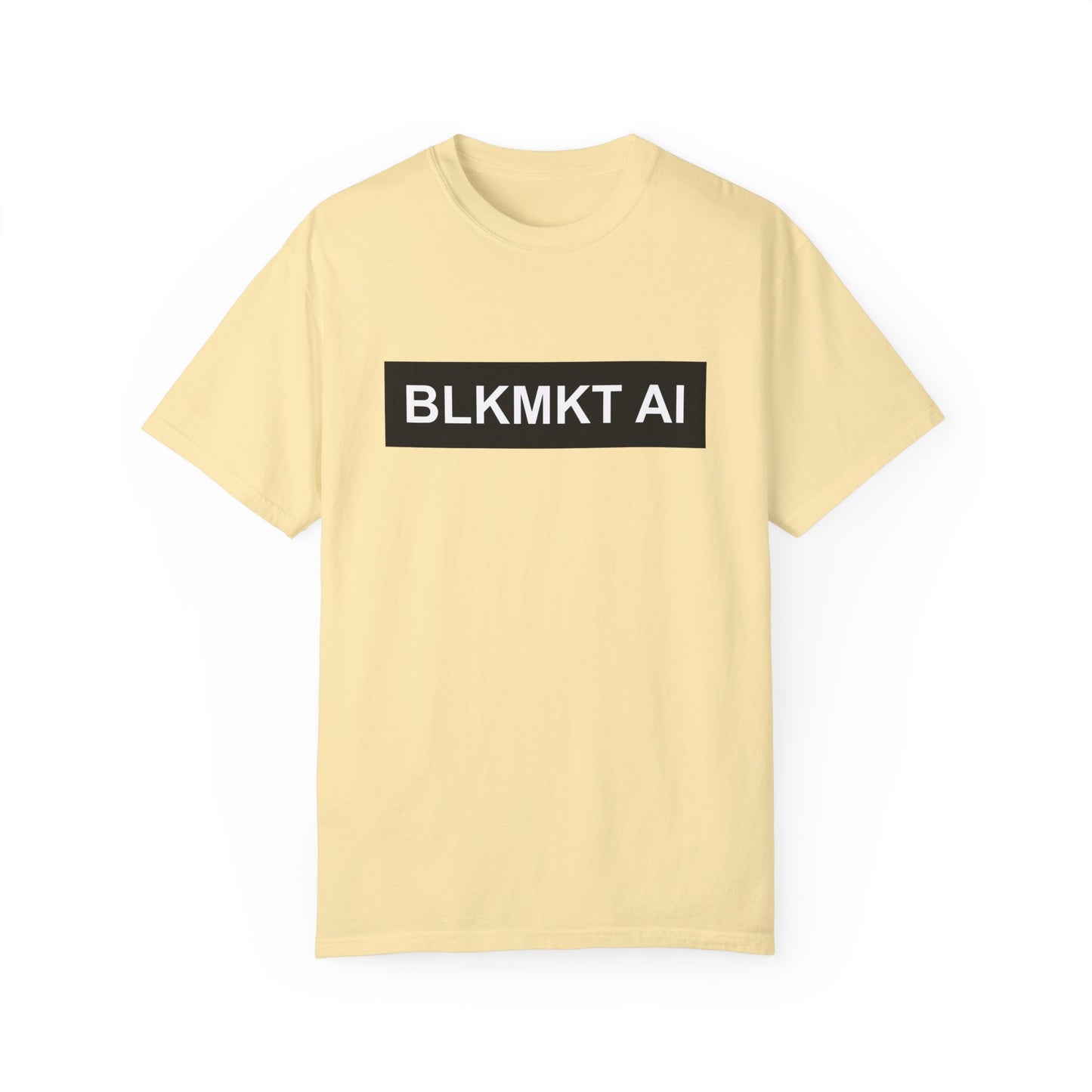 BLKMKT AI™ Unisex Garment-Dyed T-shirt